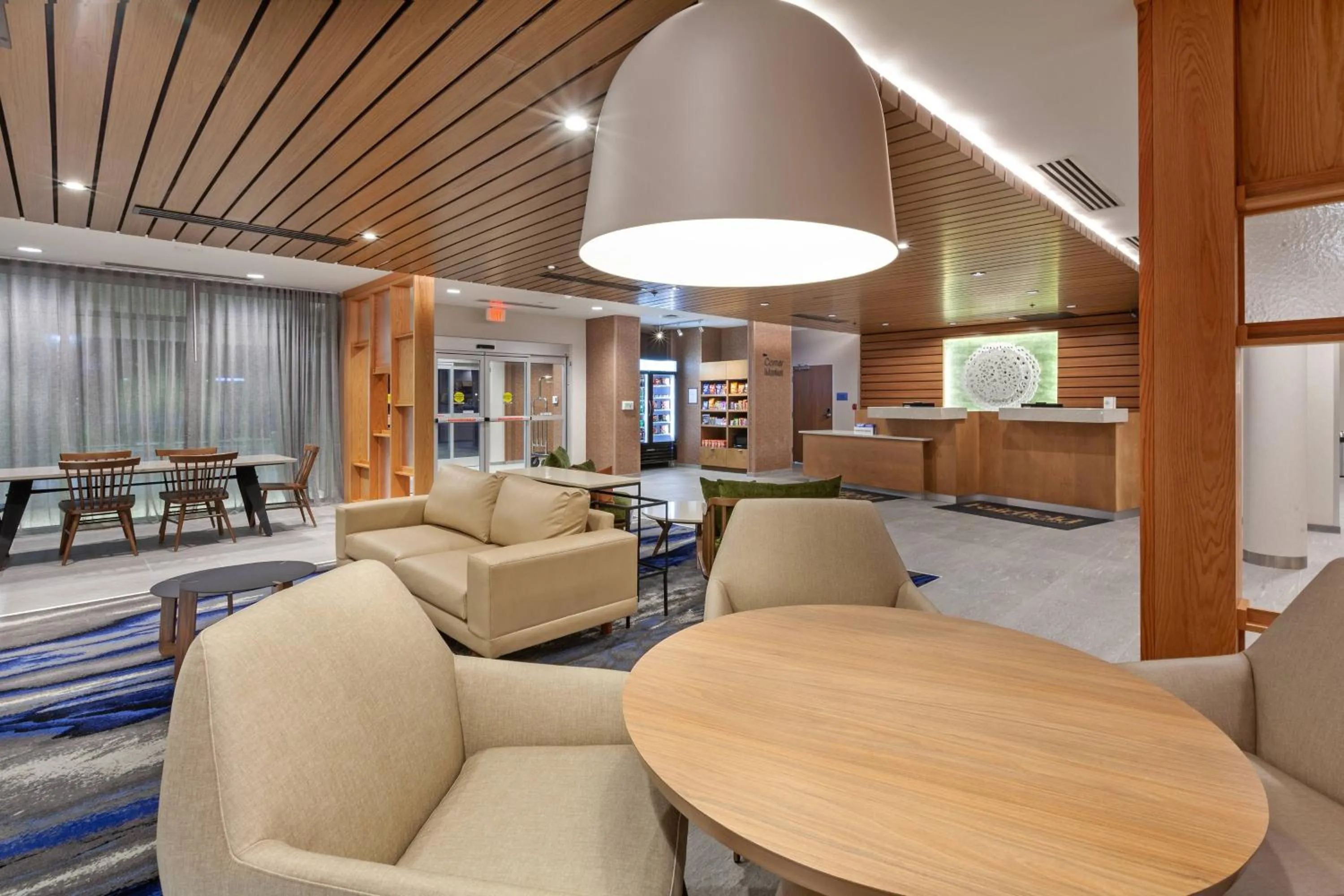 Lobby or reception in Fairfield Inn & Suites by Marriott Tulsa Catoosa