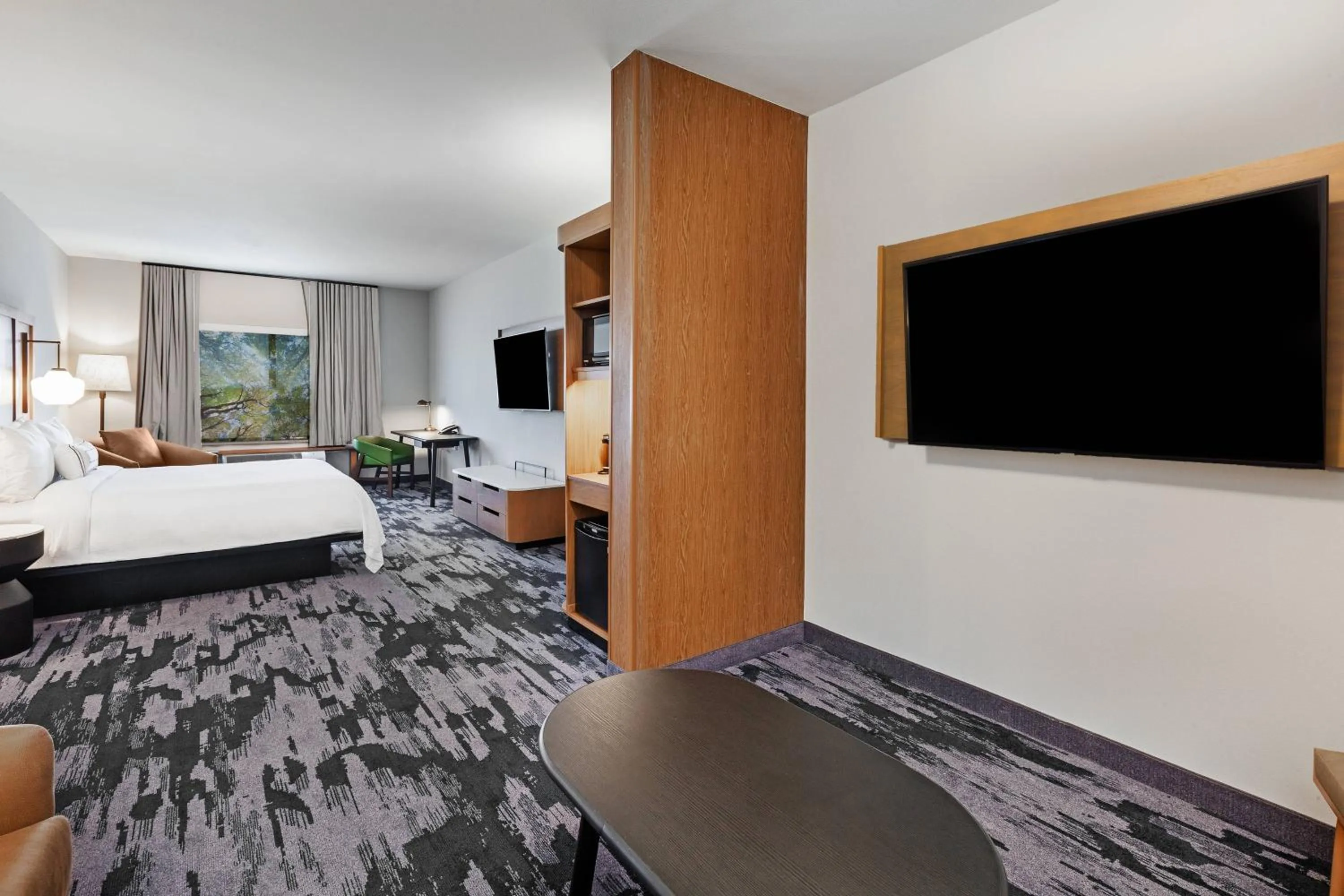 Casino, Bed in Fairfield Inn & Suites by Marriott Tulsa Catoosa