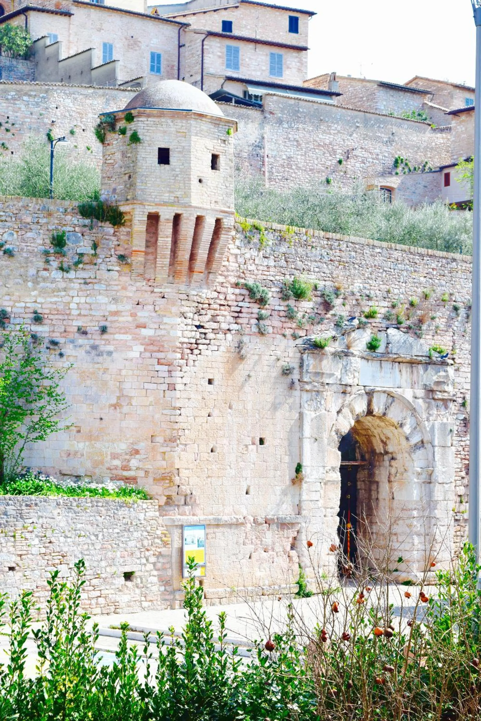 Landmark view in Villamena