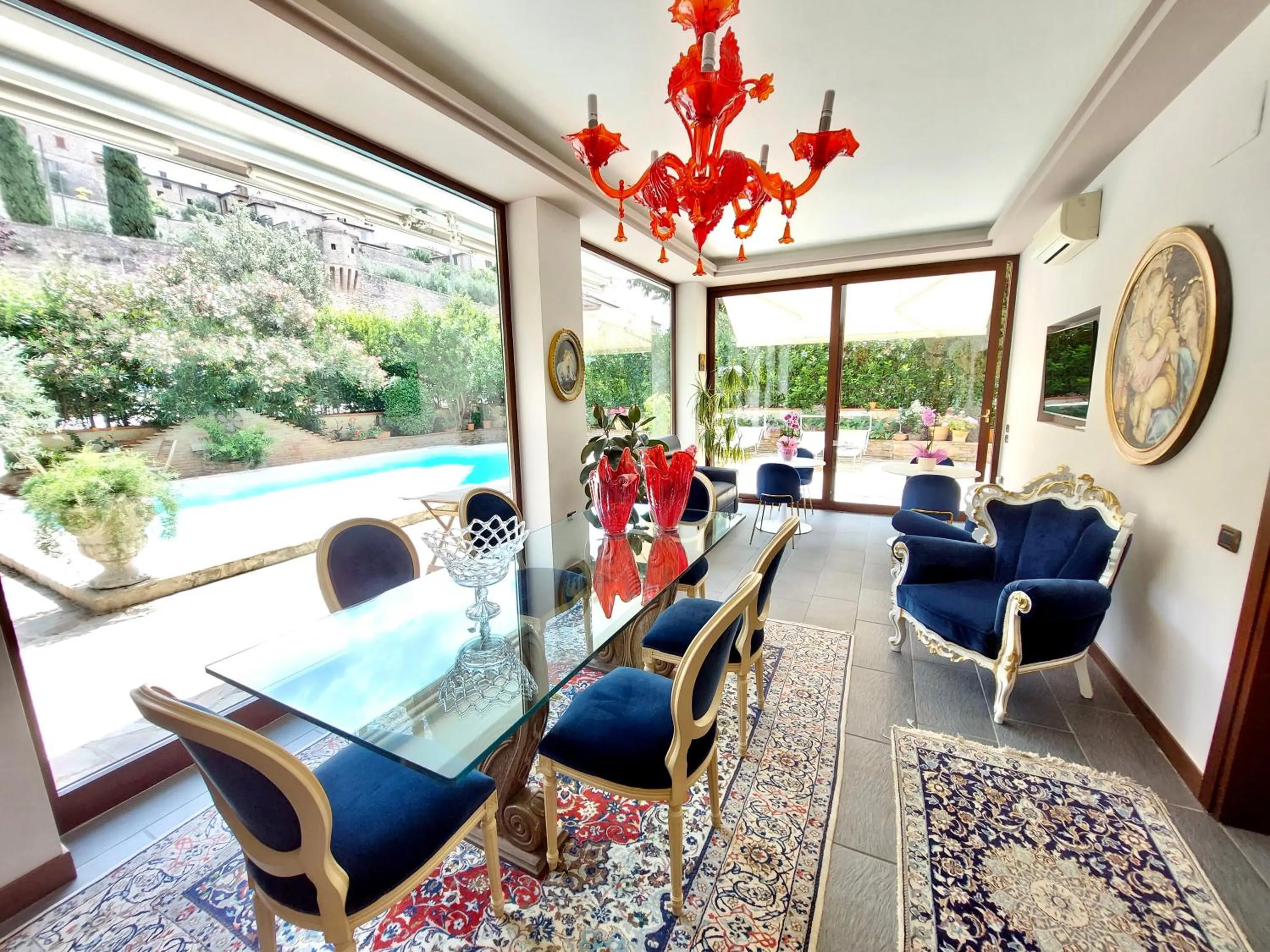 Lounge or bar in Villamena