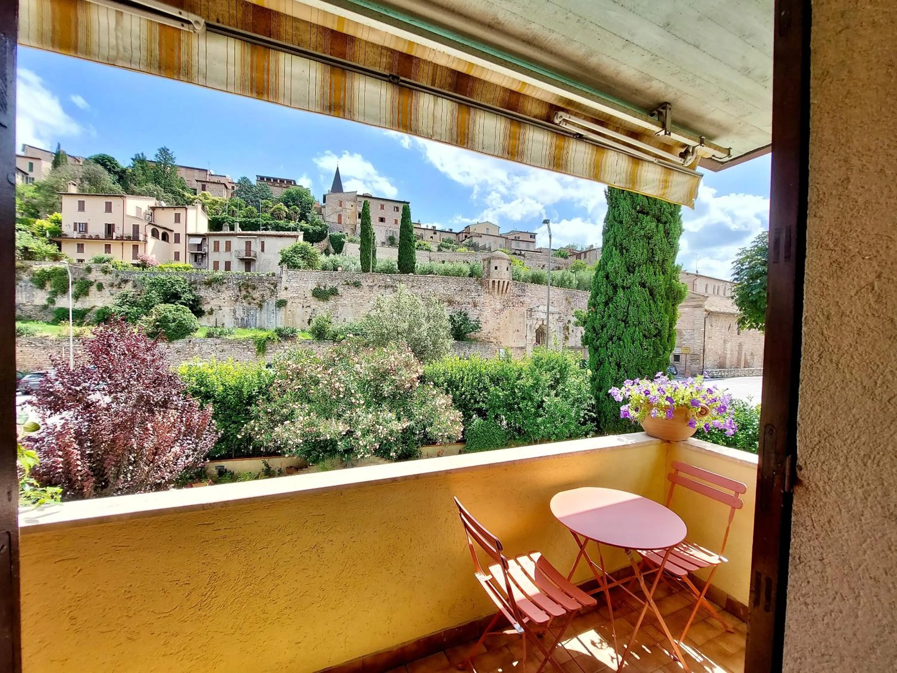 View (from property/room) in Villamena