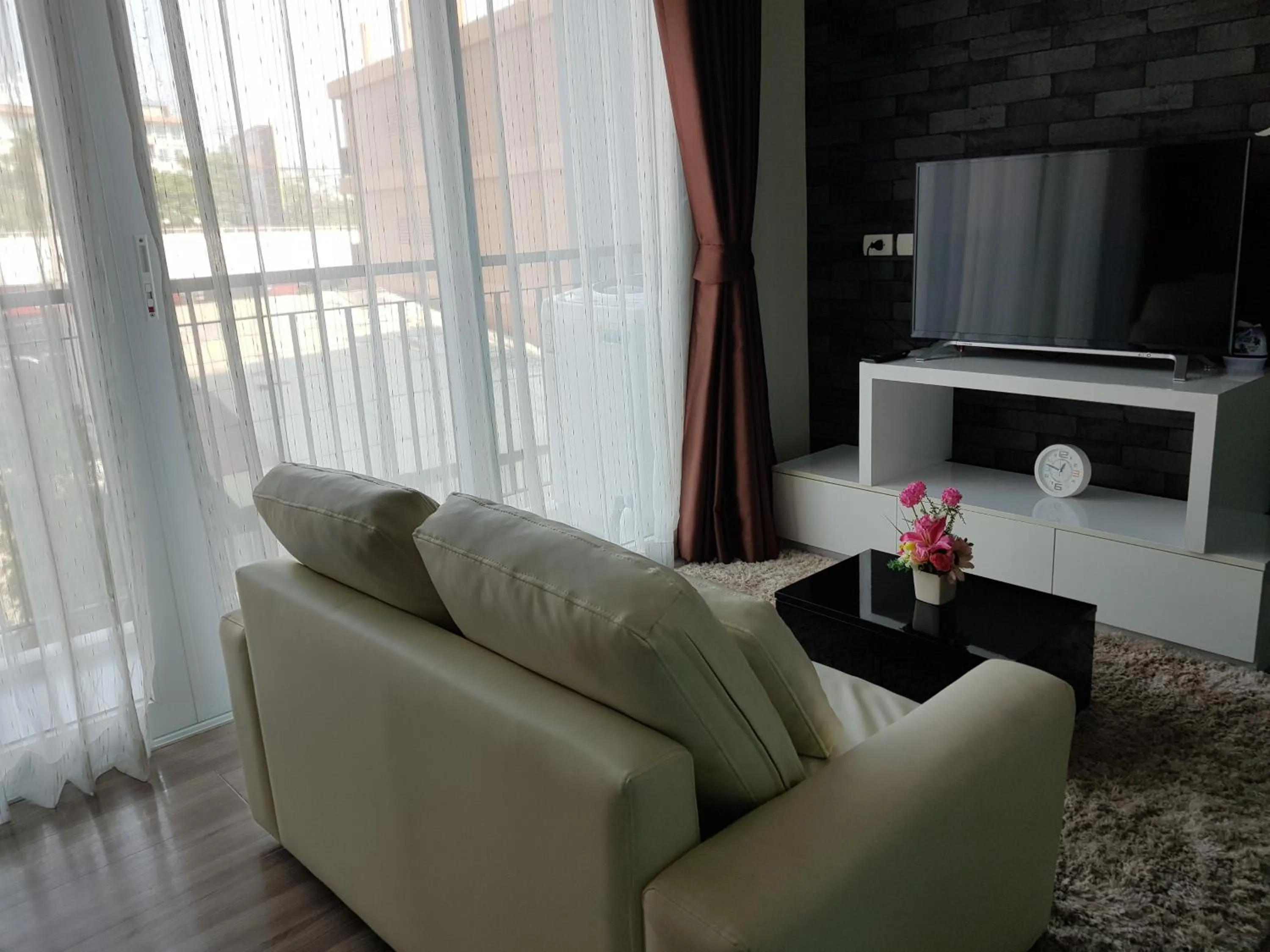 Living room in The Prio Signature Condo Chiangmai