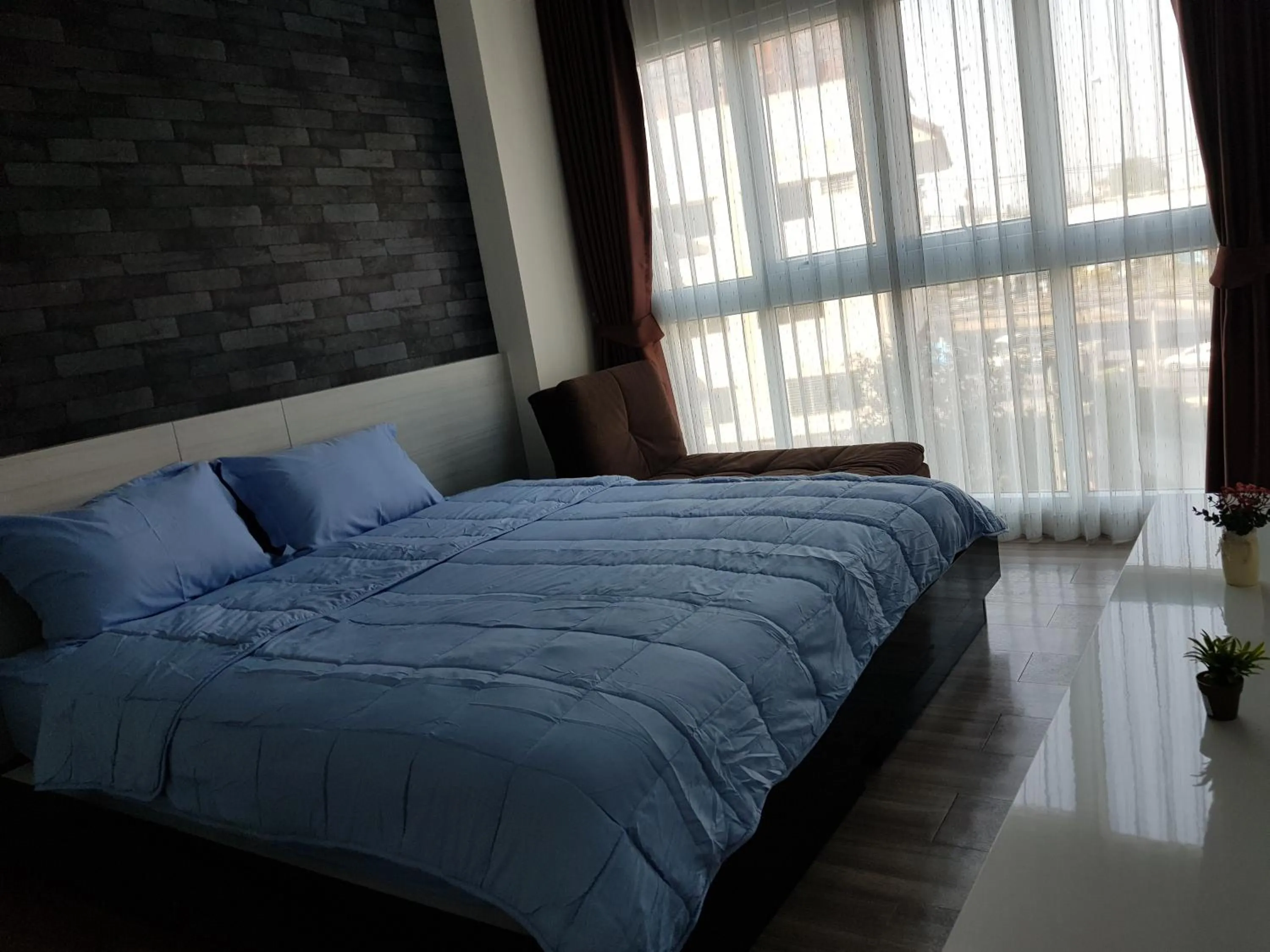 Bedroom, Bed in The Prio Signature Condo Chiangmai