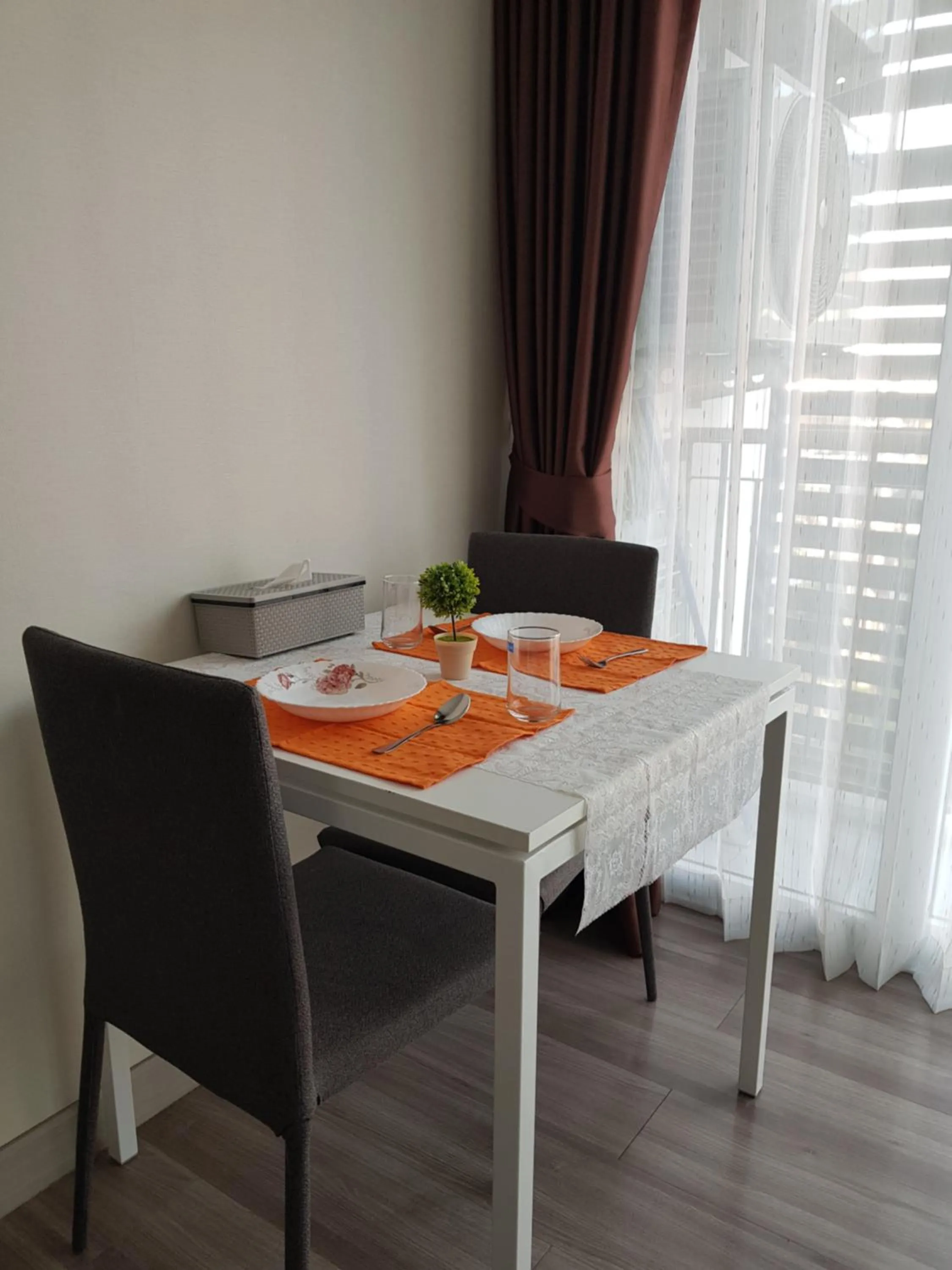 Dining area in The Prio Signature Condo Chiangmai
