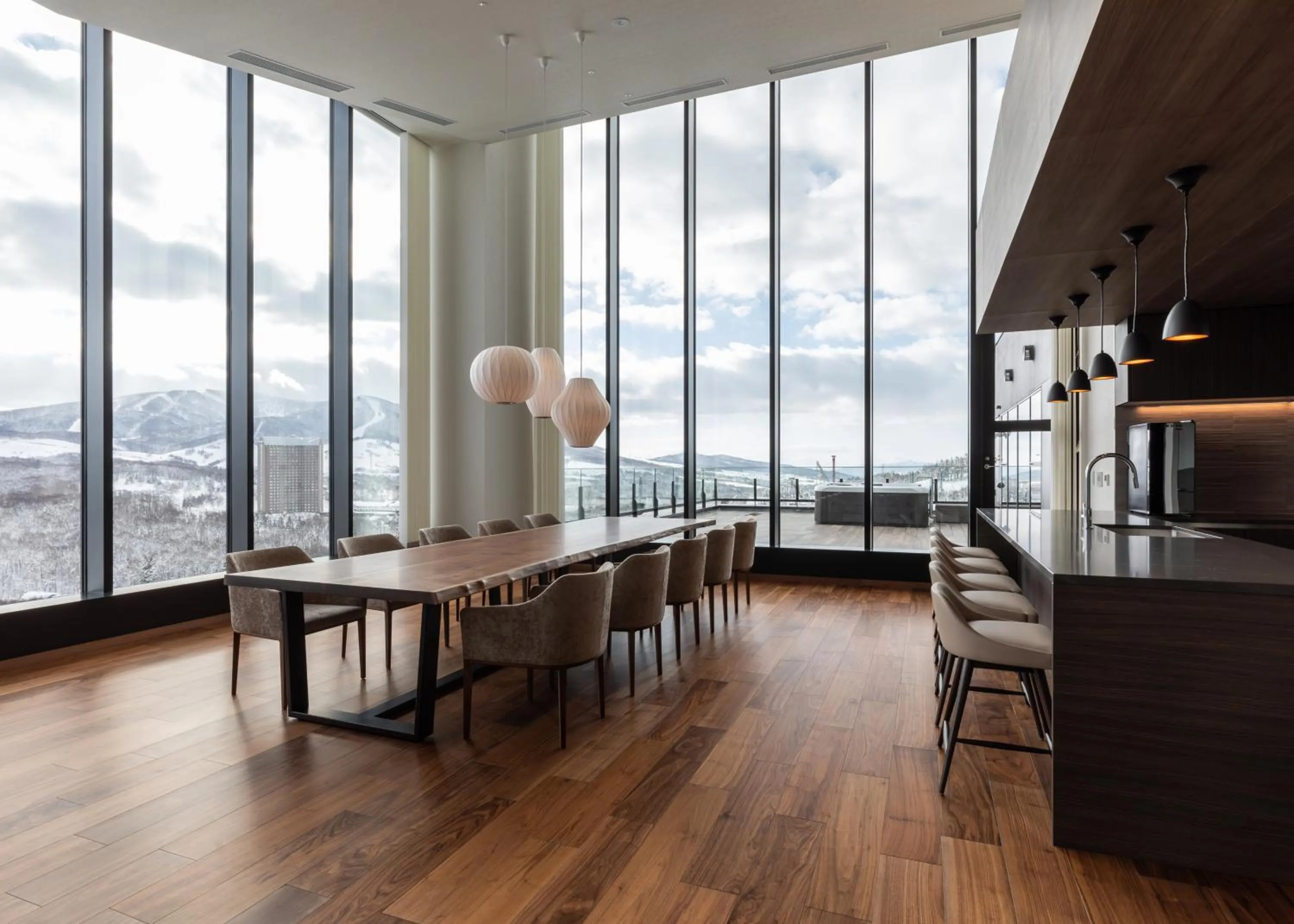 Seating area in The Vale Rusutsu