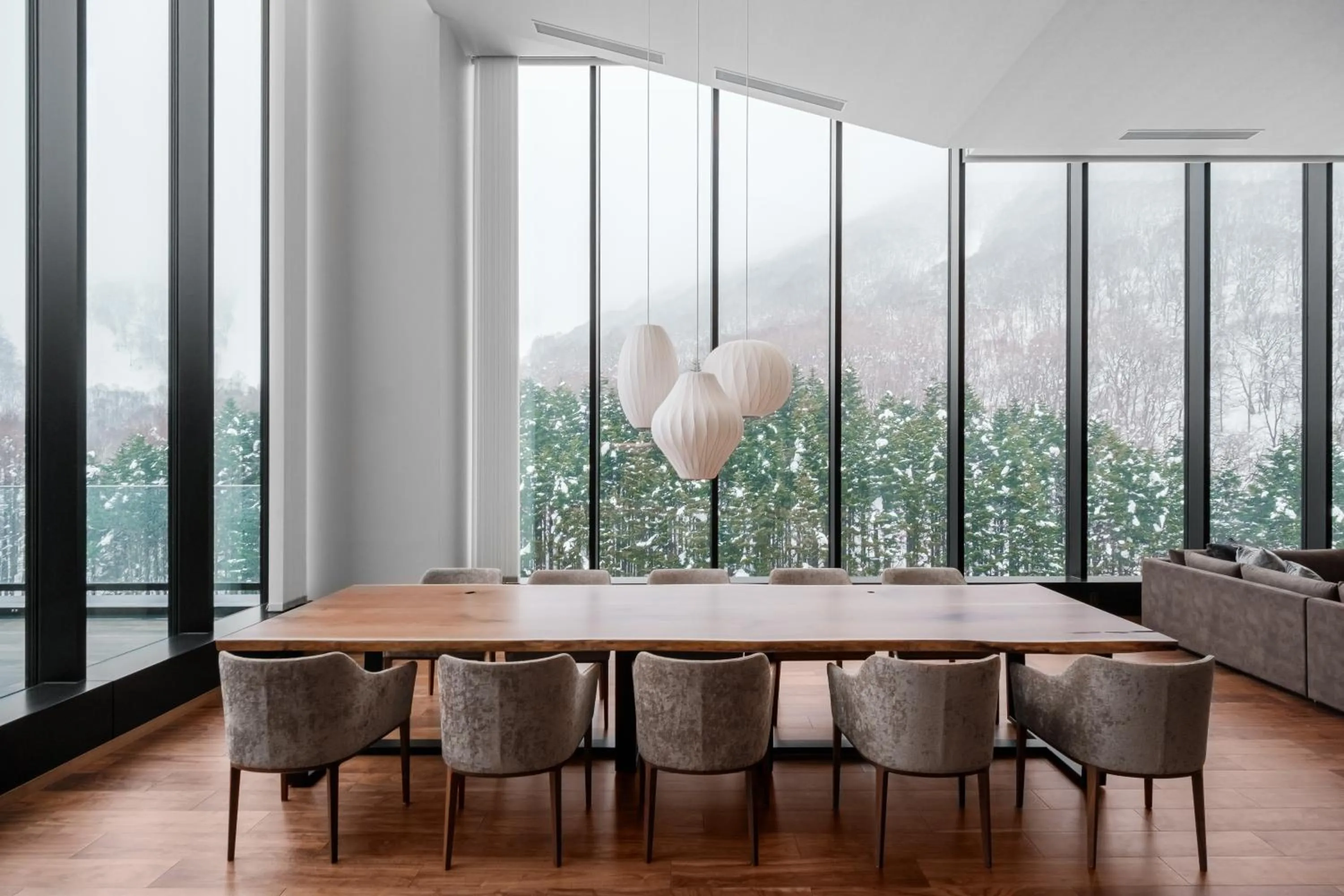 Dining area in The Vale Rusutsu