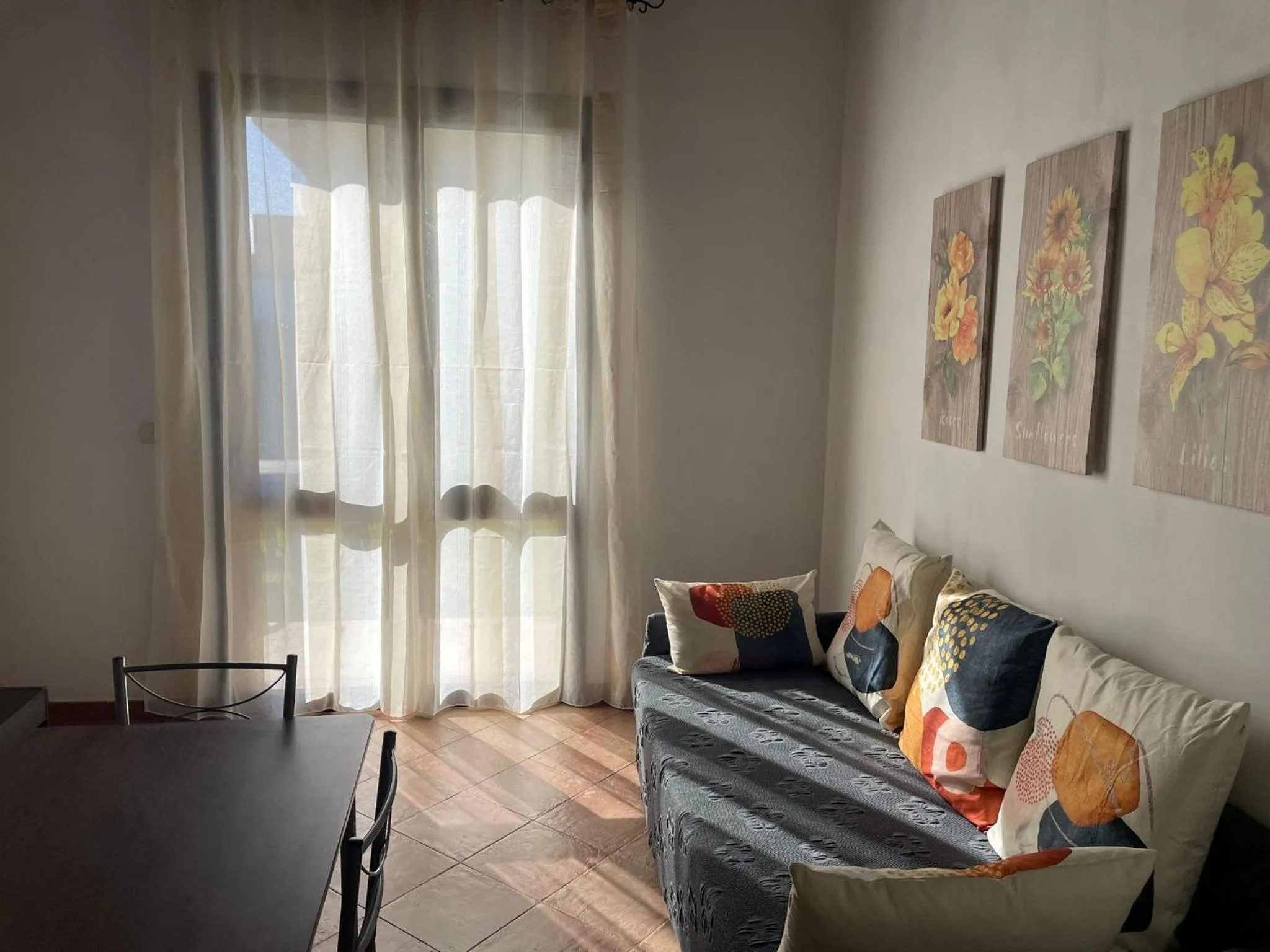 Seating area in Le Case Al Quadrato Residence