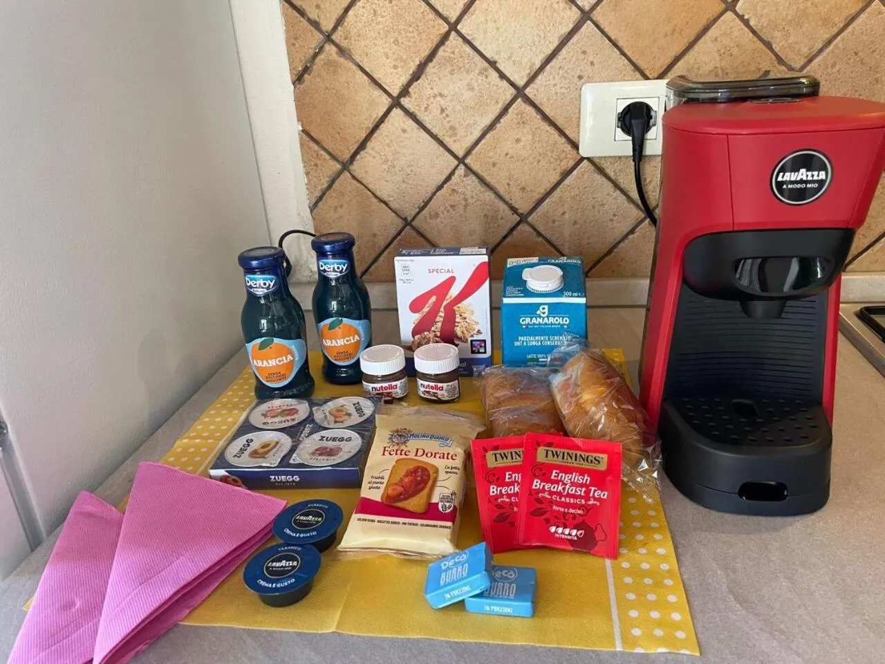 Breakfast in Le Case Al Quadrato Residence