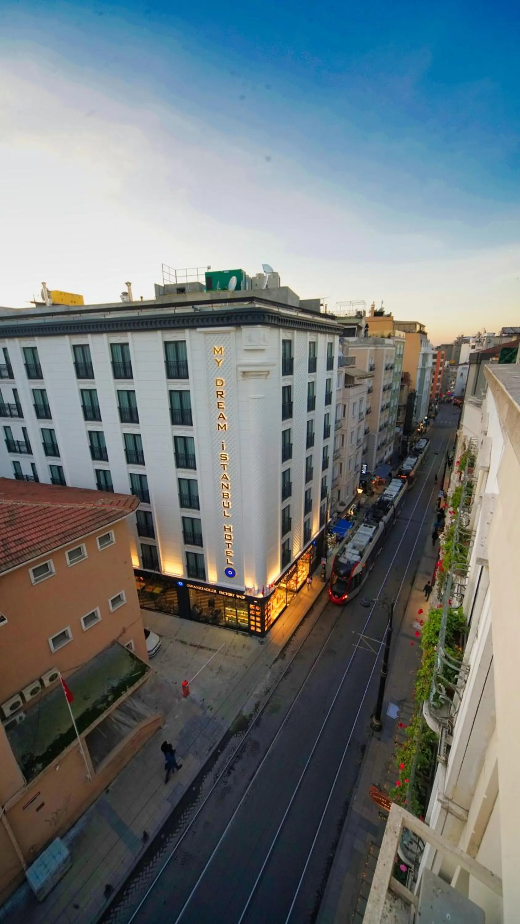 Street view in My Dream Istanbul Hotel
