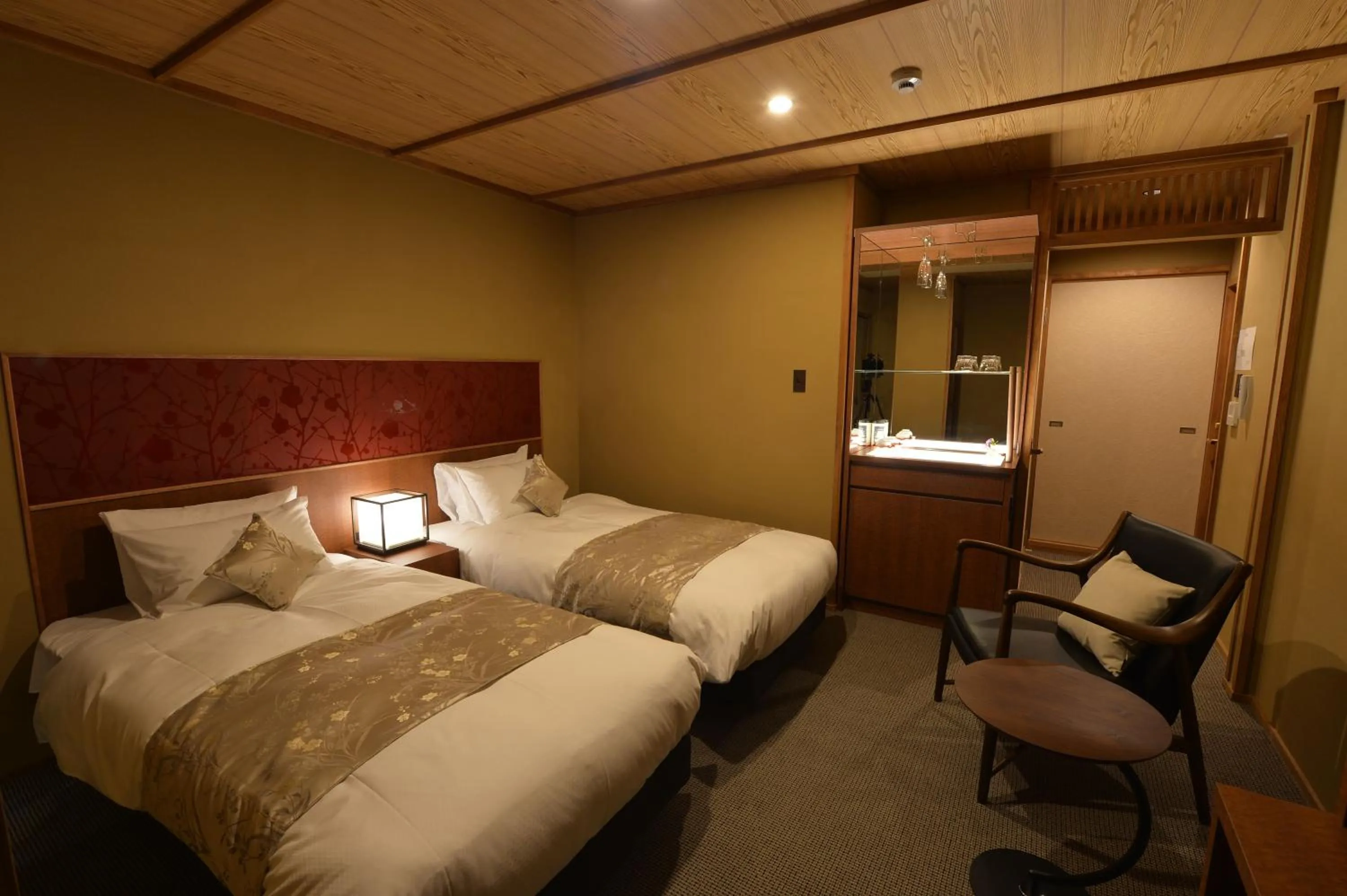 Bed in Gion Oyado Kikutani