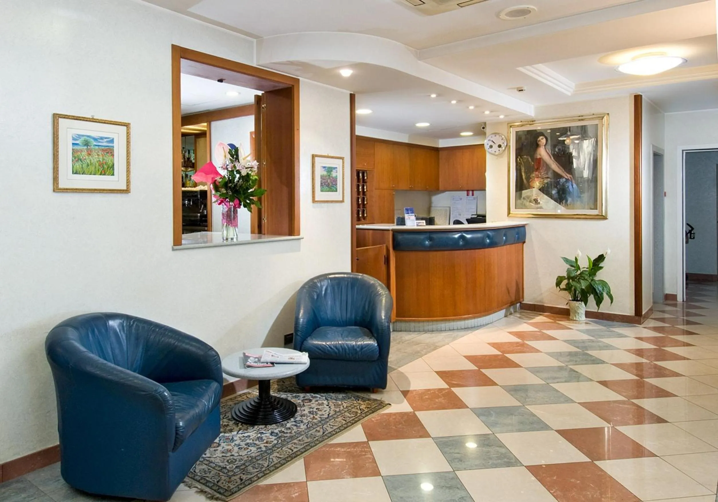 Lobby or reception in Hotel Europa