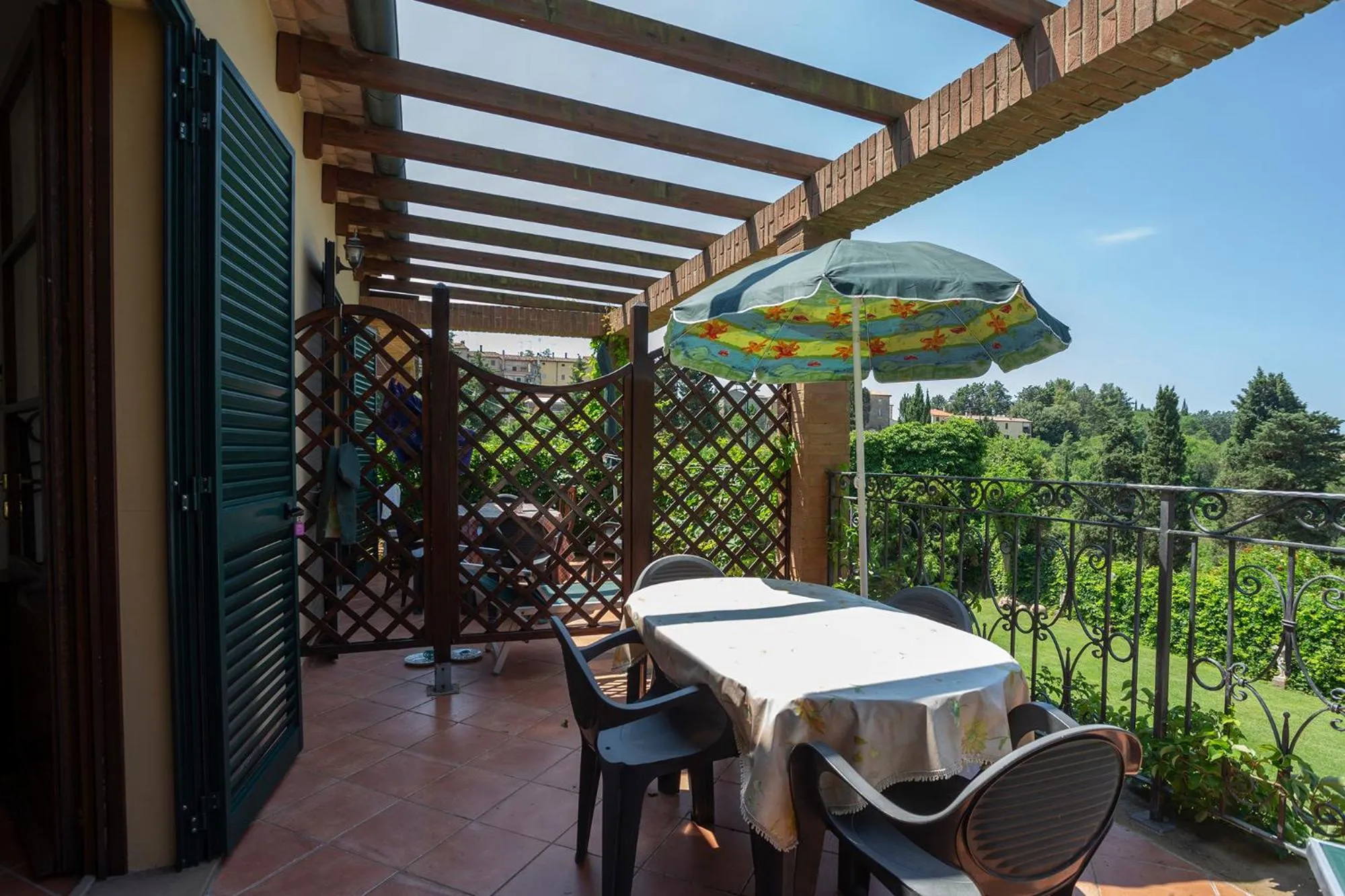 Balcony/Terrace in Residence Villa Elena
