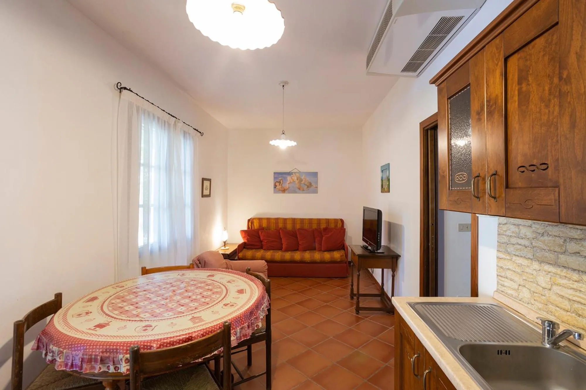 Kitchen or kitchenette in Residence Villa Elena