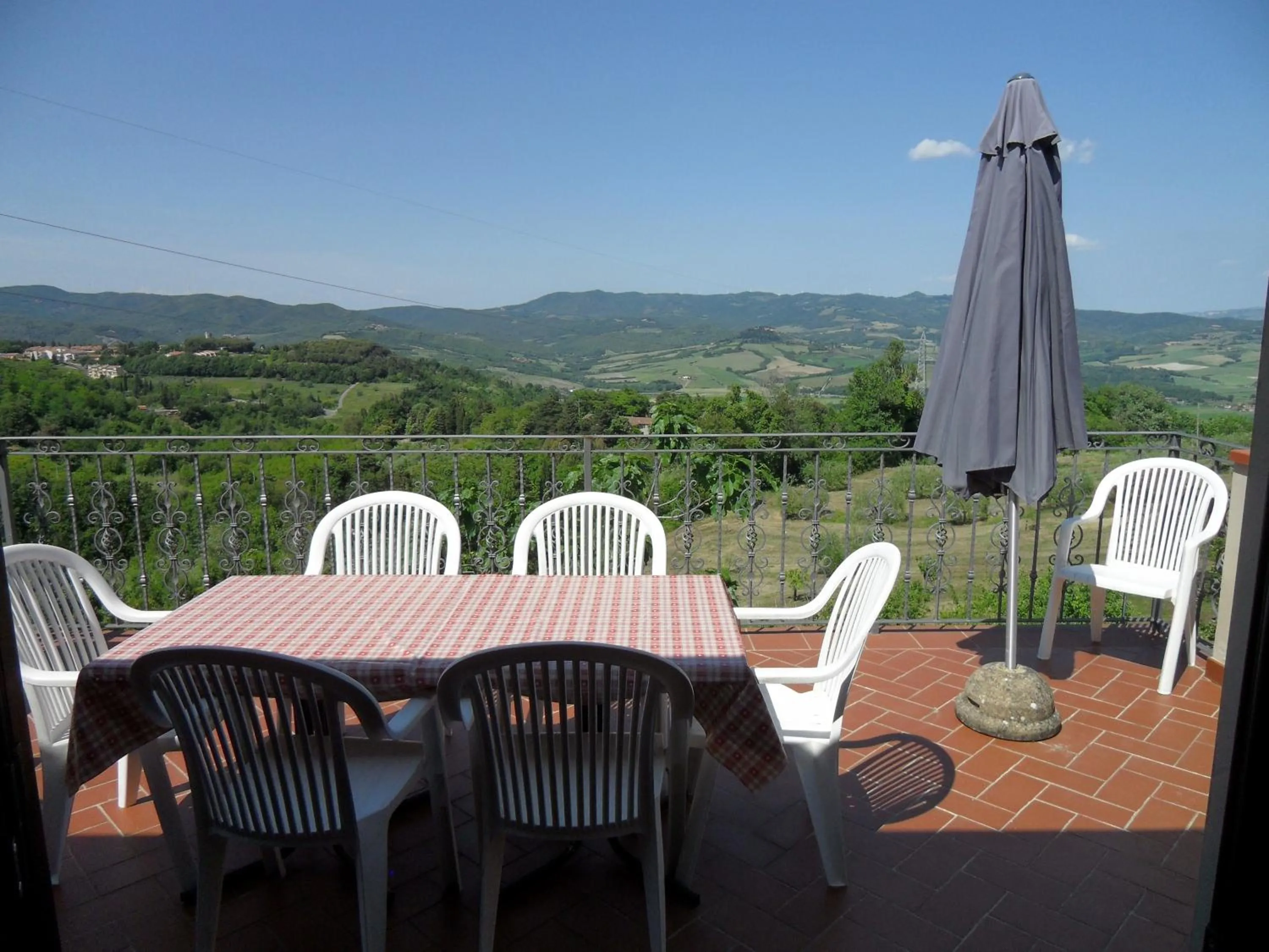 Balcony/Terrace in Residence Villa Elena