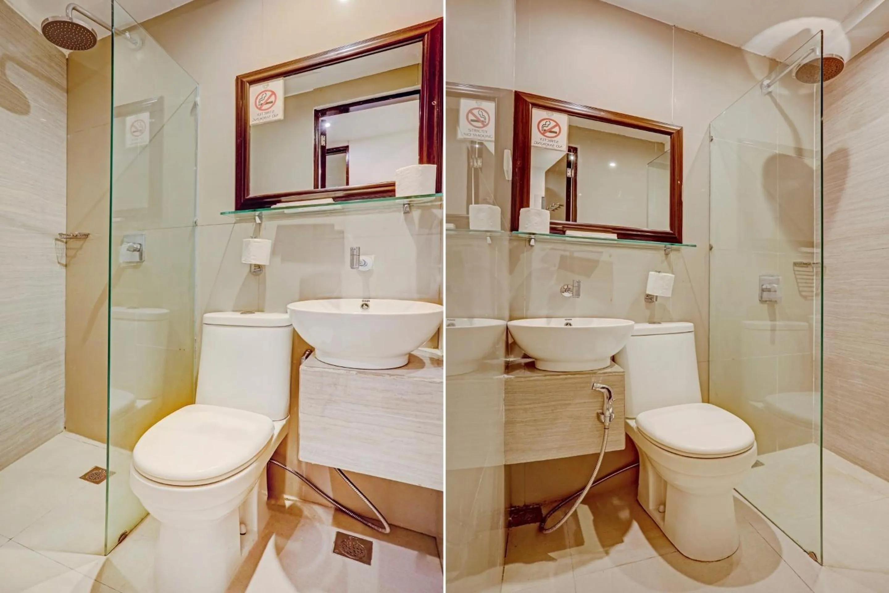 Bathroom in Super OYO Capital O 232 Nest Nano Suites Fort