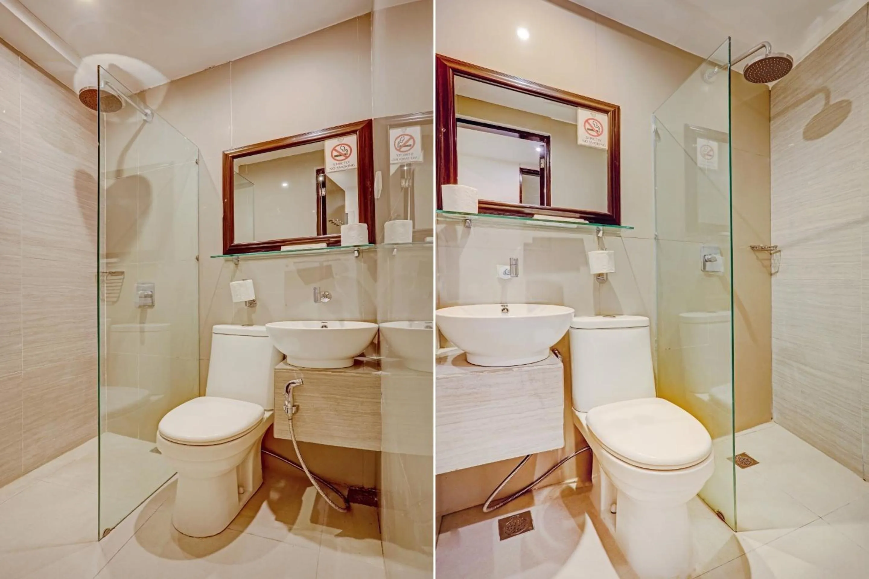 Bathroom in Super OYO Capital O 232 Nest Nano Suites Fort