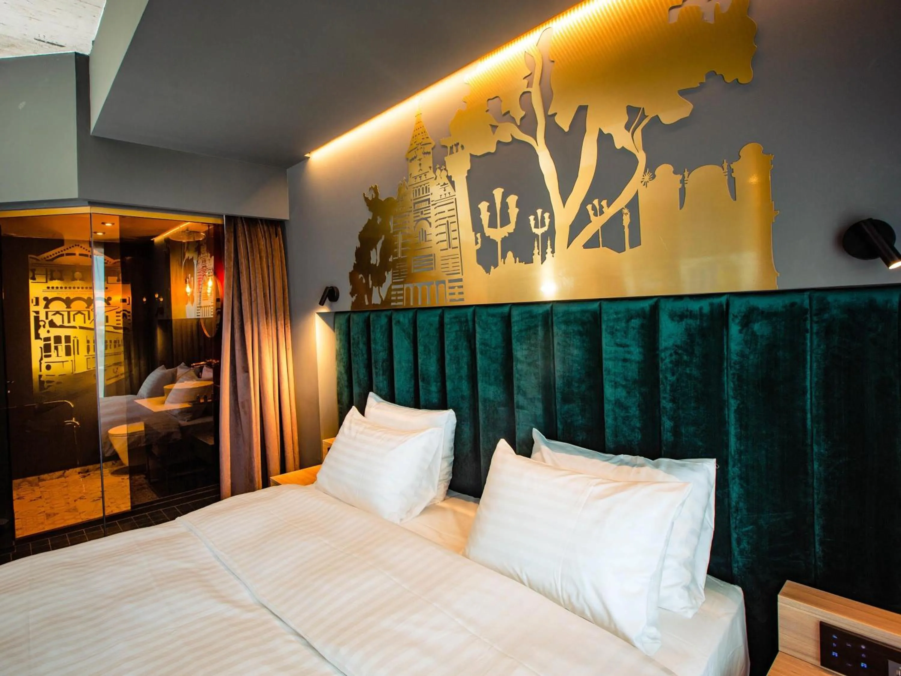 Bedroom, Bed in Mercure Timisoara