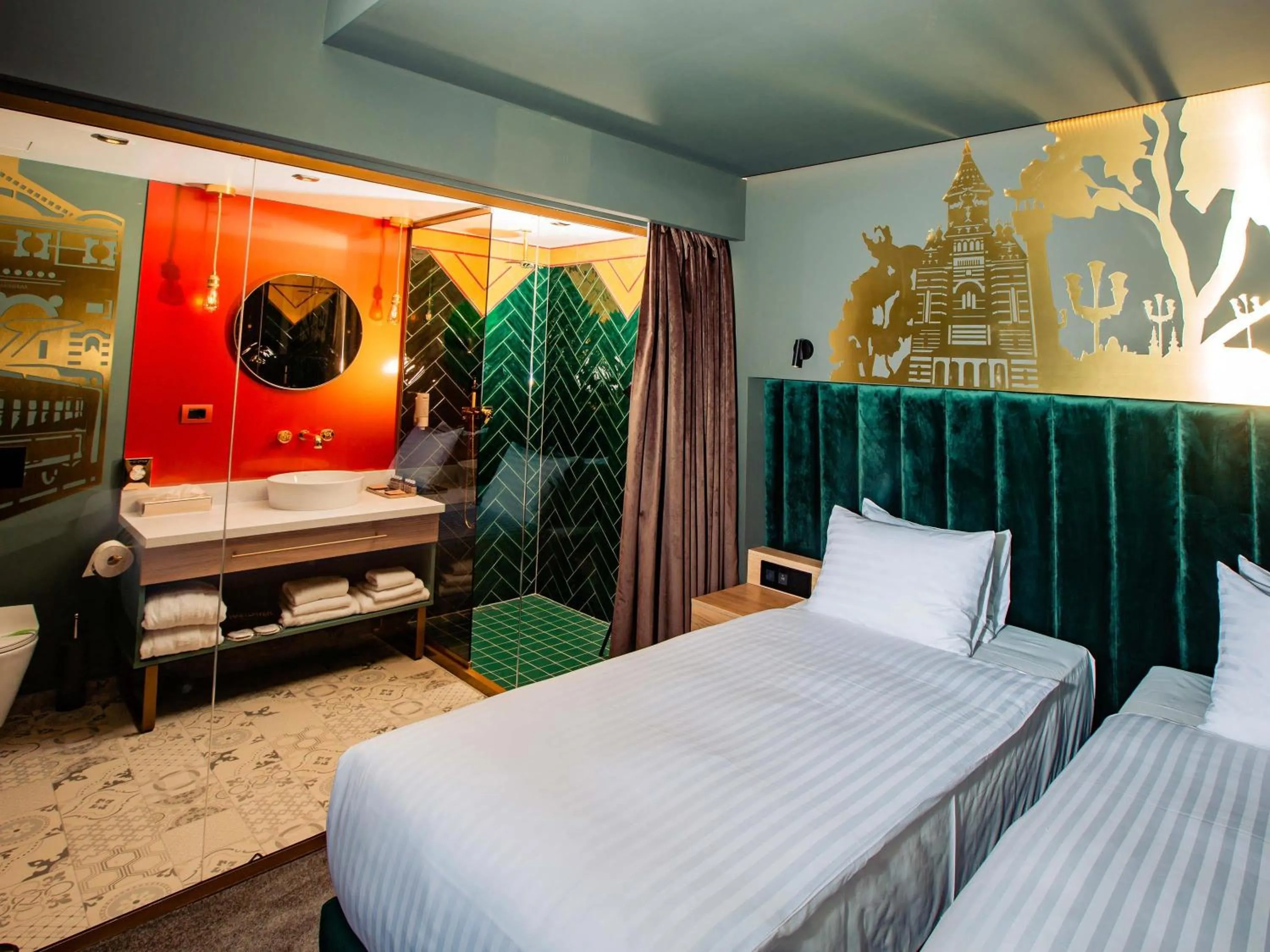 Bedroom, Bed in Mercure Timisoara