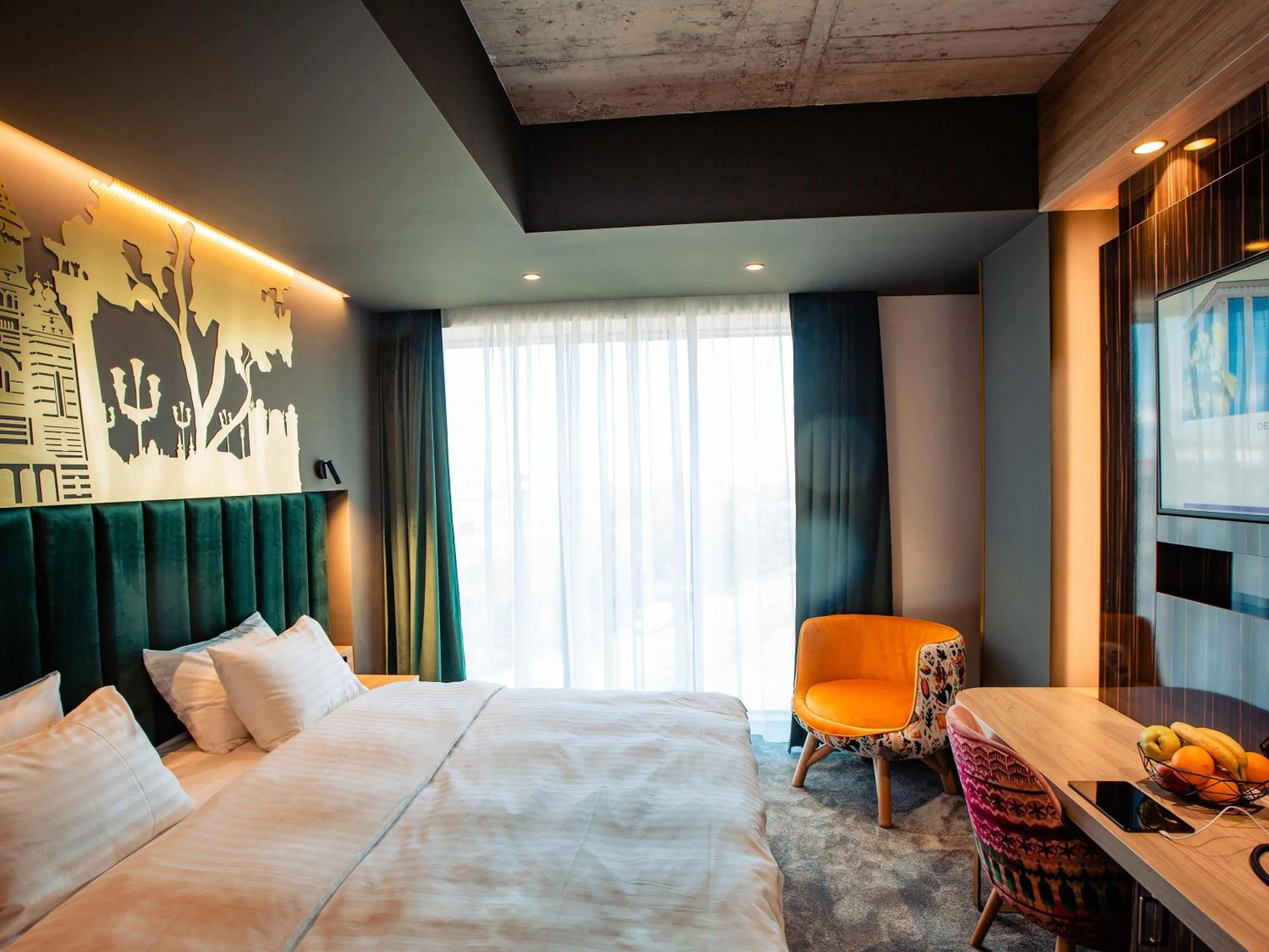 Bedroom, Bed in Mercure Timisoara