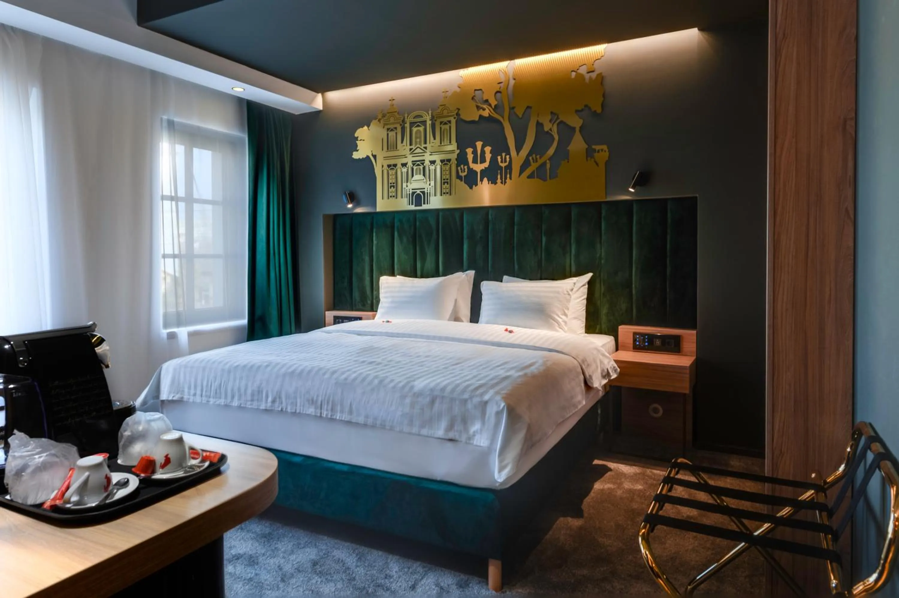 Bedroom, Bed in Mercure Timisoara