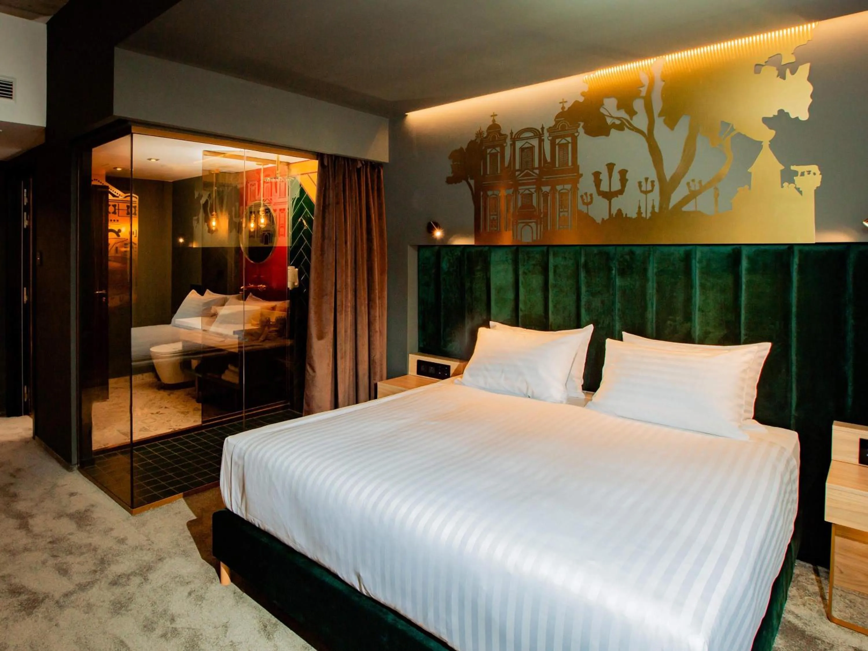 Bedroom, Bed in Mercure Timisoara