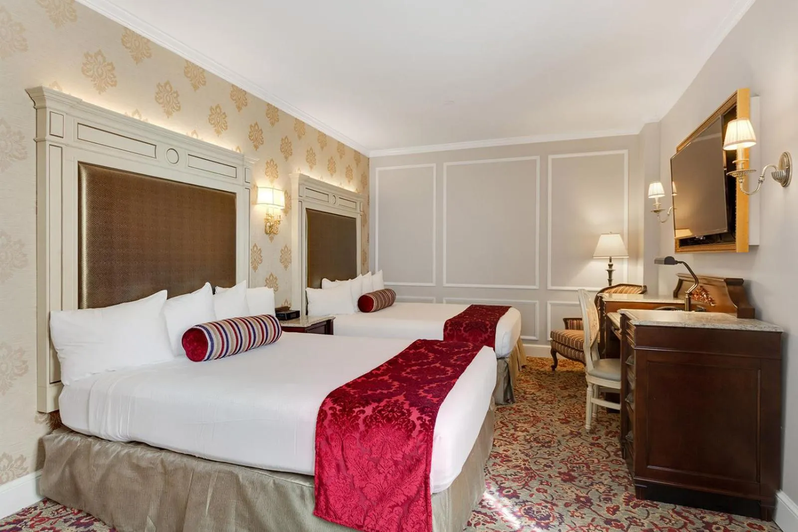 Photo of the whole room, Bed in Prince Conti Hotel