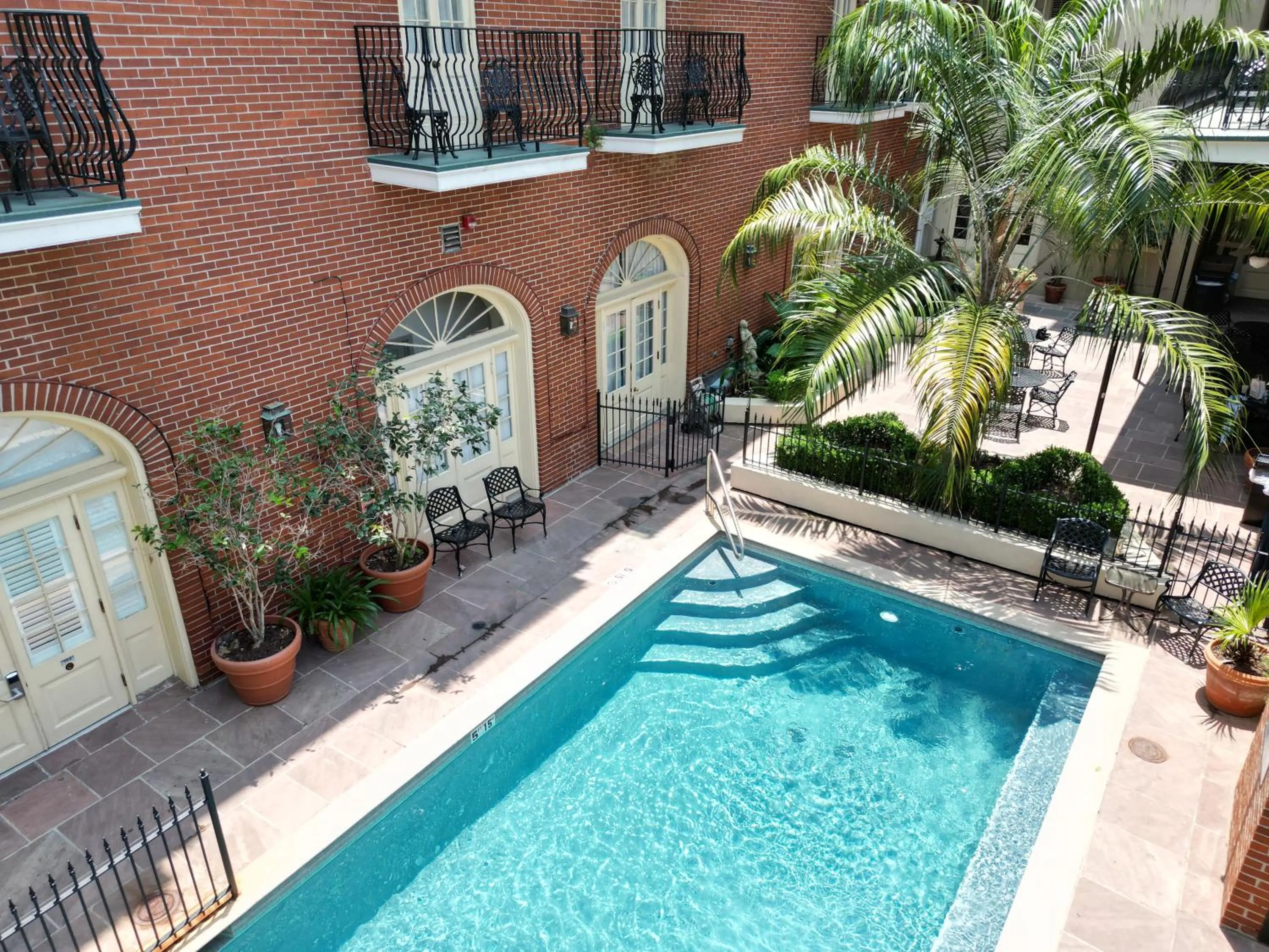 Swimming pool in Hotel St. Marie