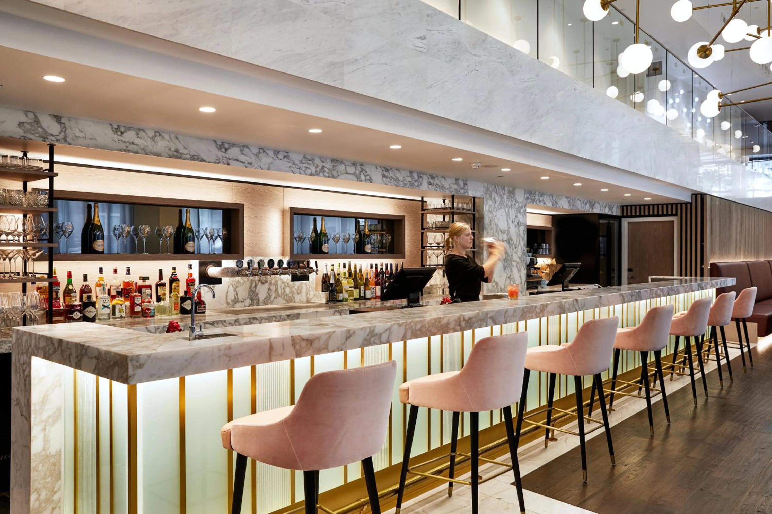 Lounge or bar in Crowne Plaza Sydney Darling Harbour by IHG