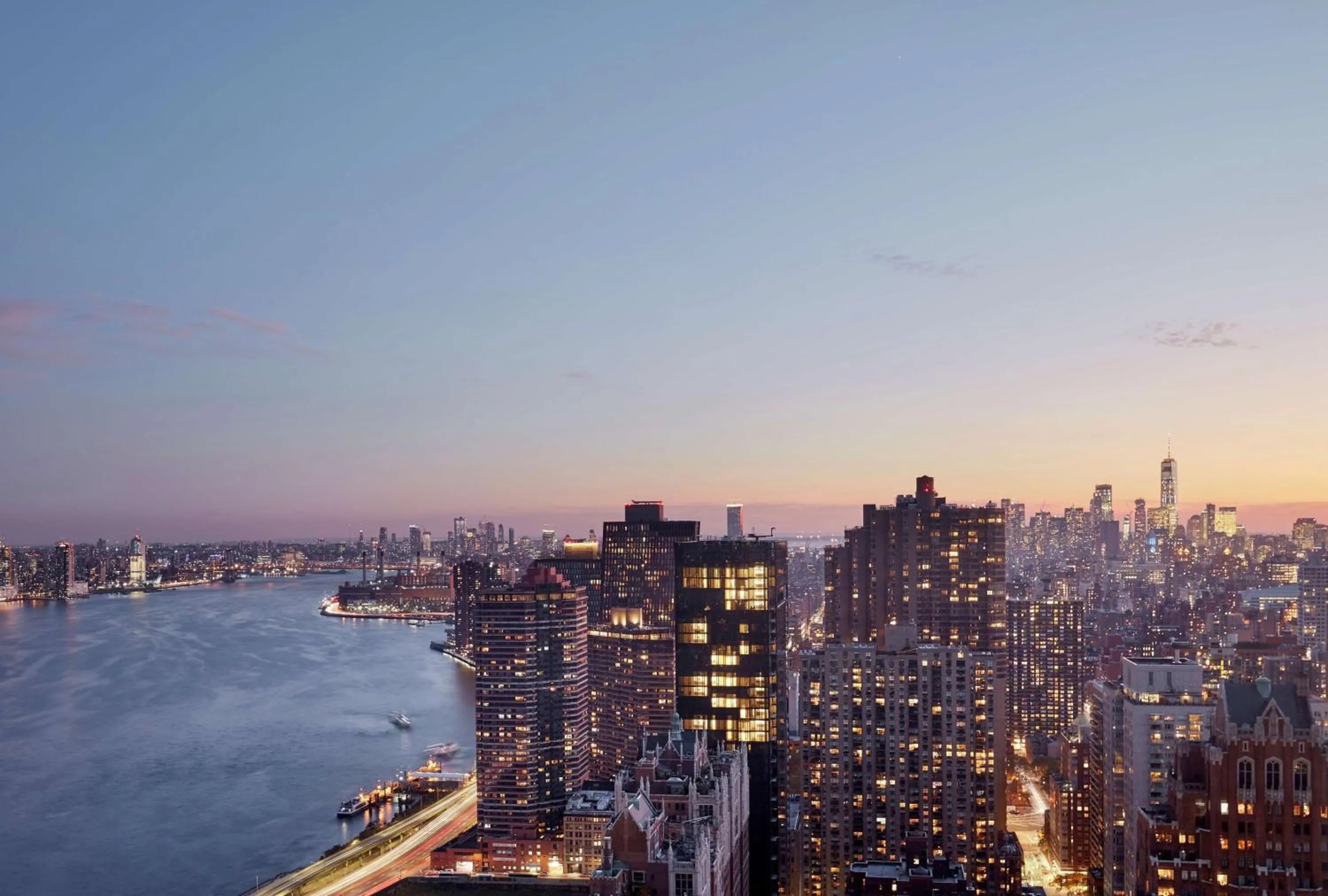 Property building in Millennium Hilton New York One UN Plaza