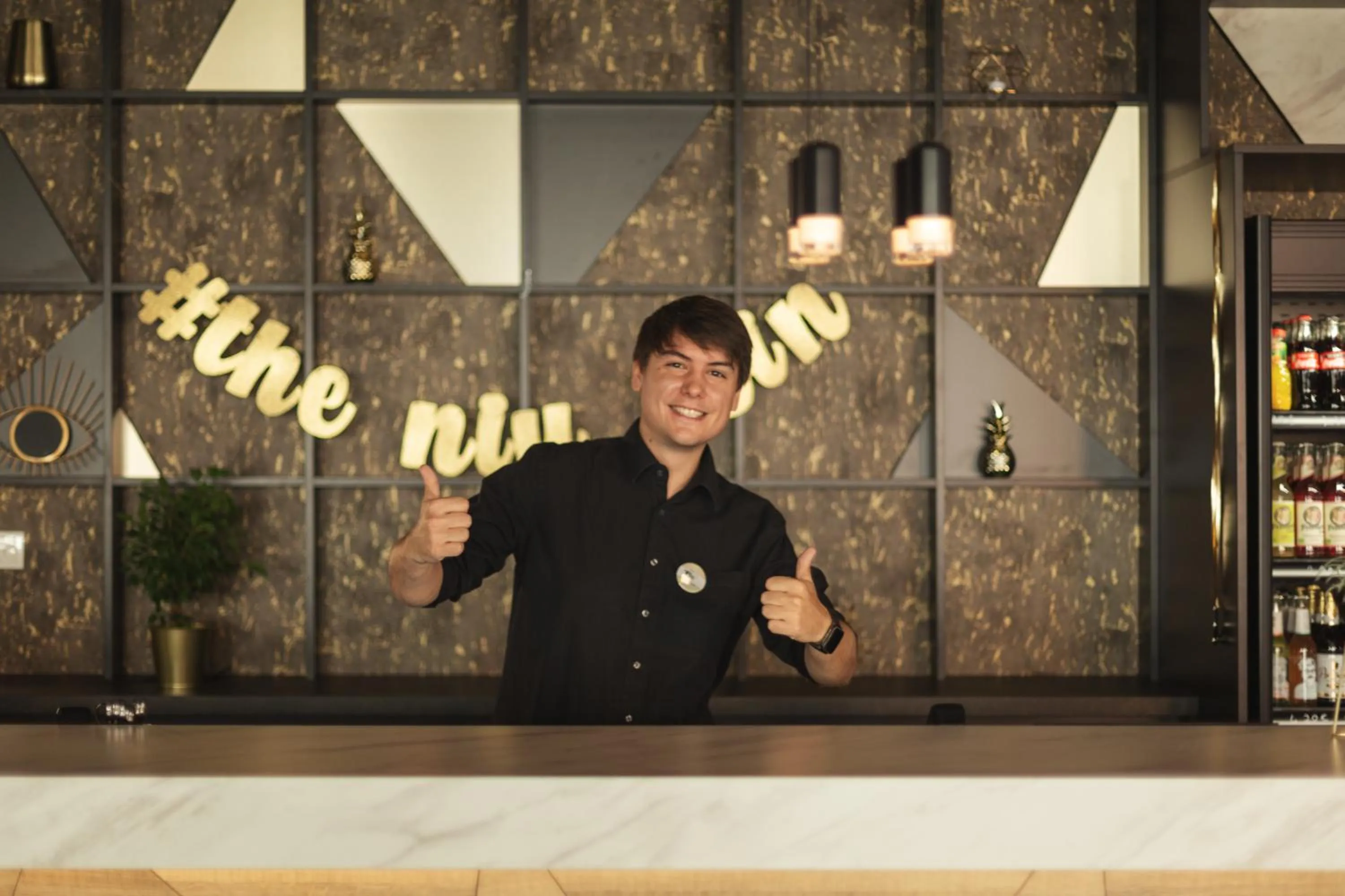 Lobby or reception in Holiday Inn - the niu, Coin Frankfurt Ostend by IHG