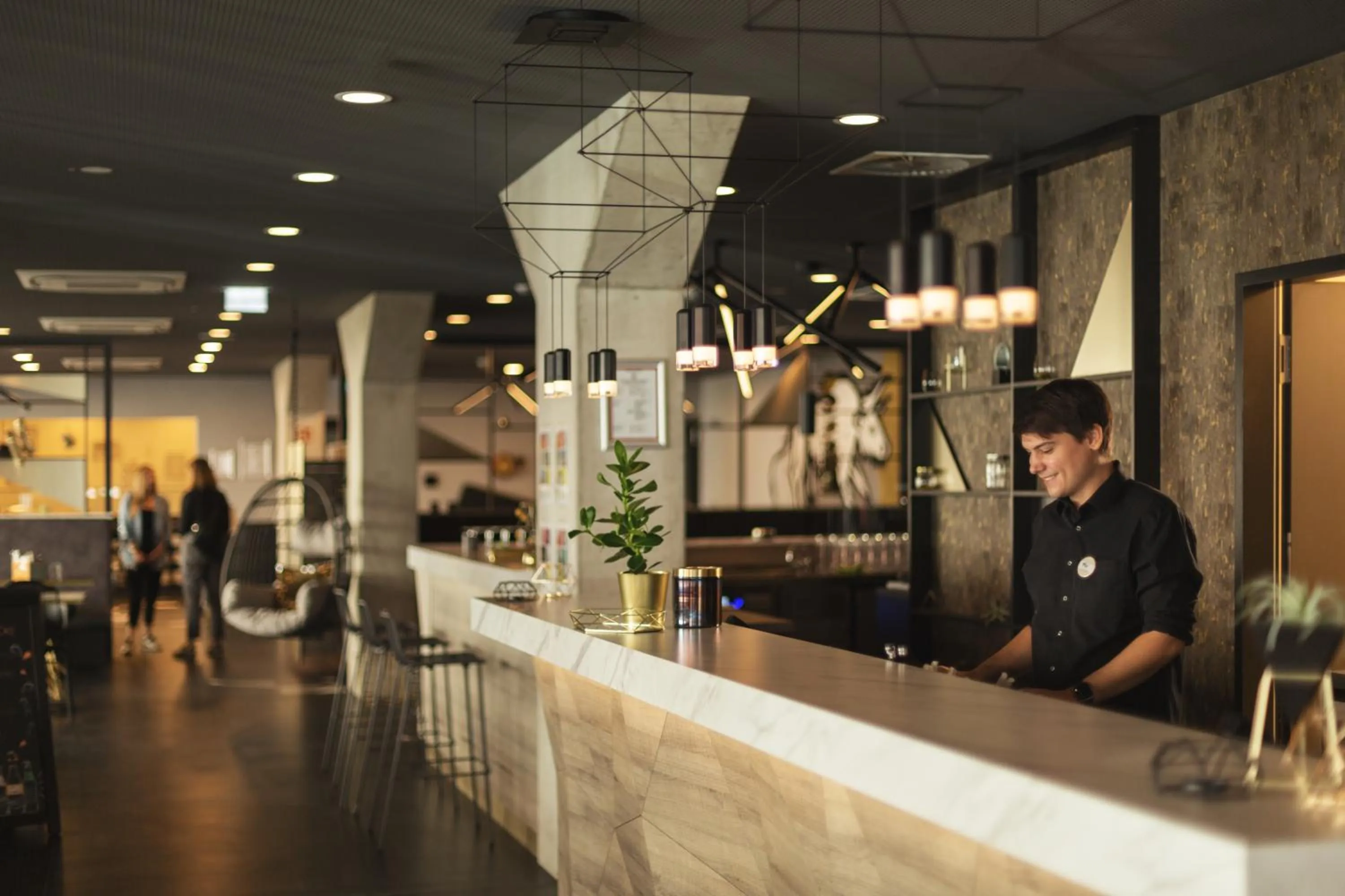 Lobby or reception in Holiday Inn - the niu, Coin Frankfurt Ostend by IHG