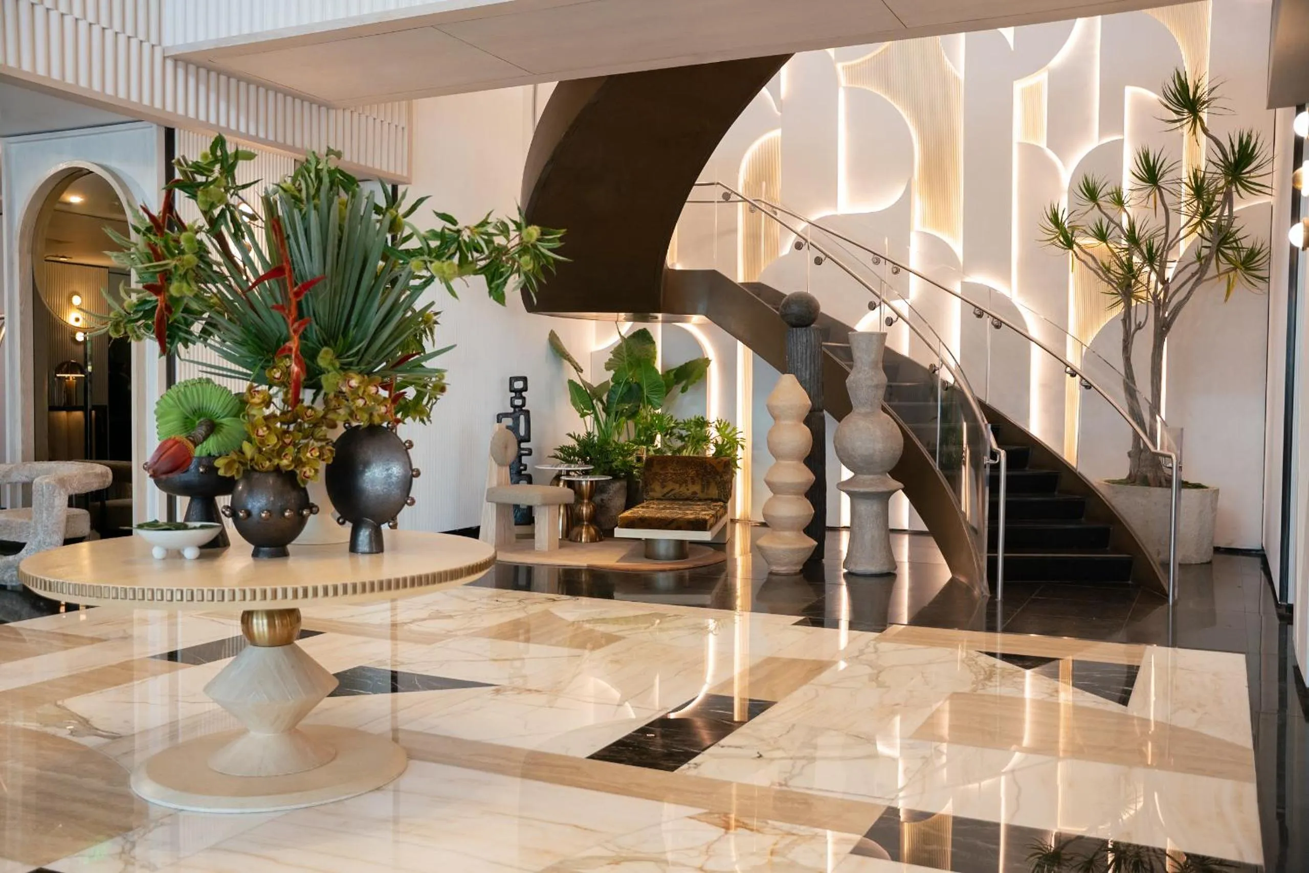 Lobby or reception in Hotel Sofitel Los Angeles at Beverly Hills