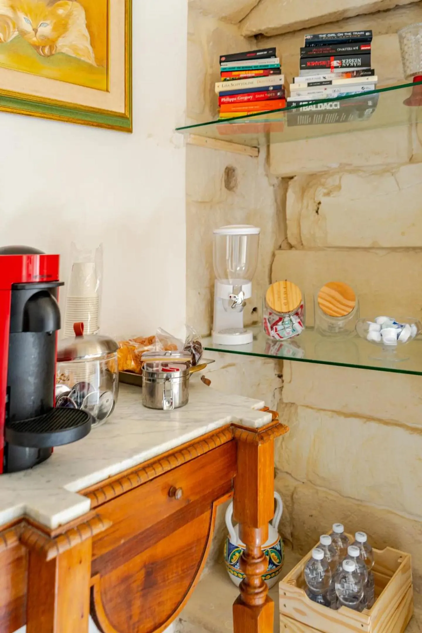 Coffee/tea facilities in B&B Corte dei Memoli di Margiotta Giuseppina