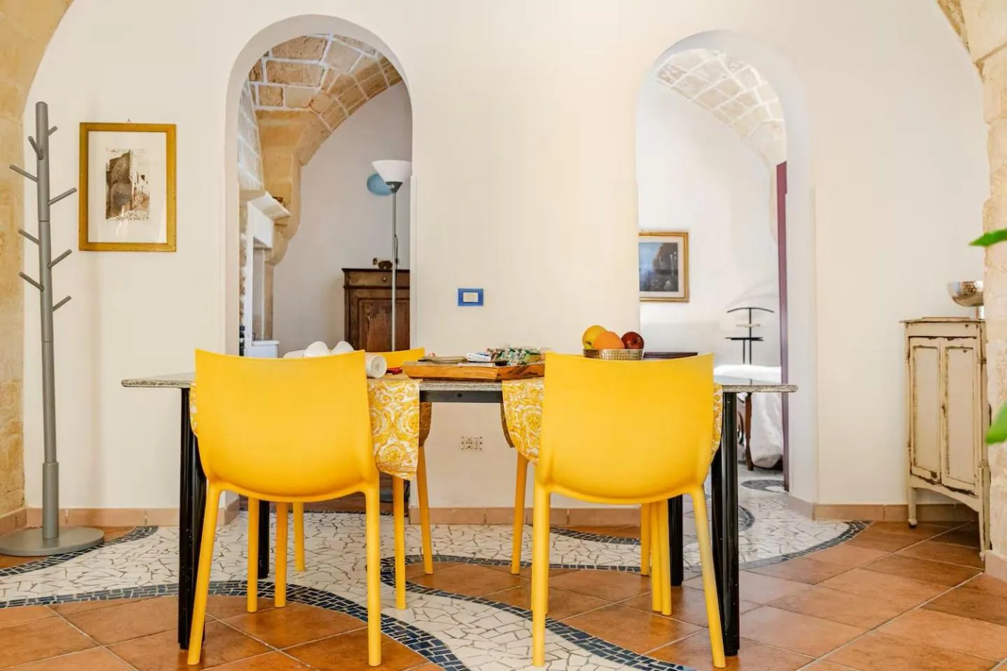 Living room in B&B Corte dei Memoli di Margiotta Giuseppina