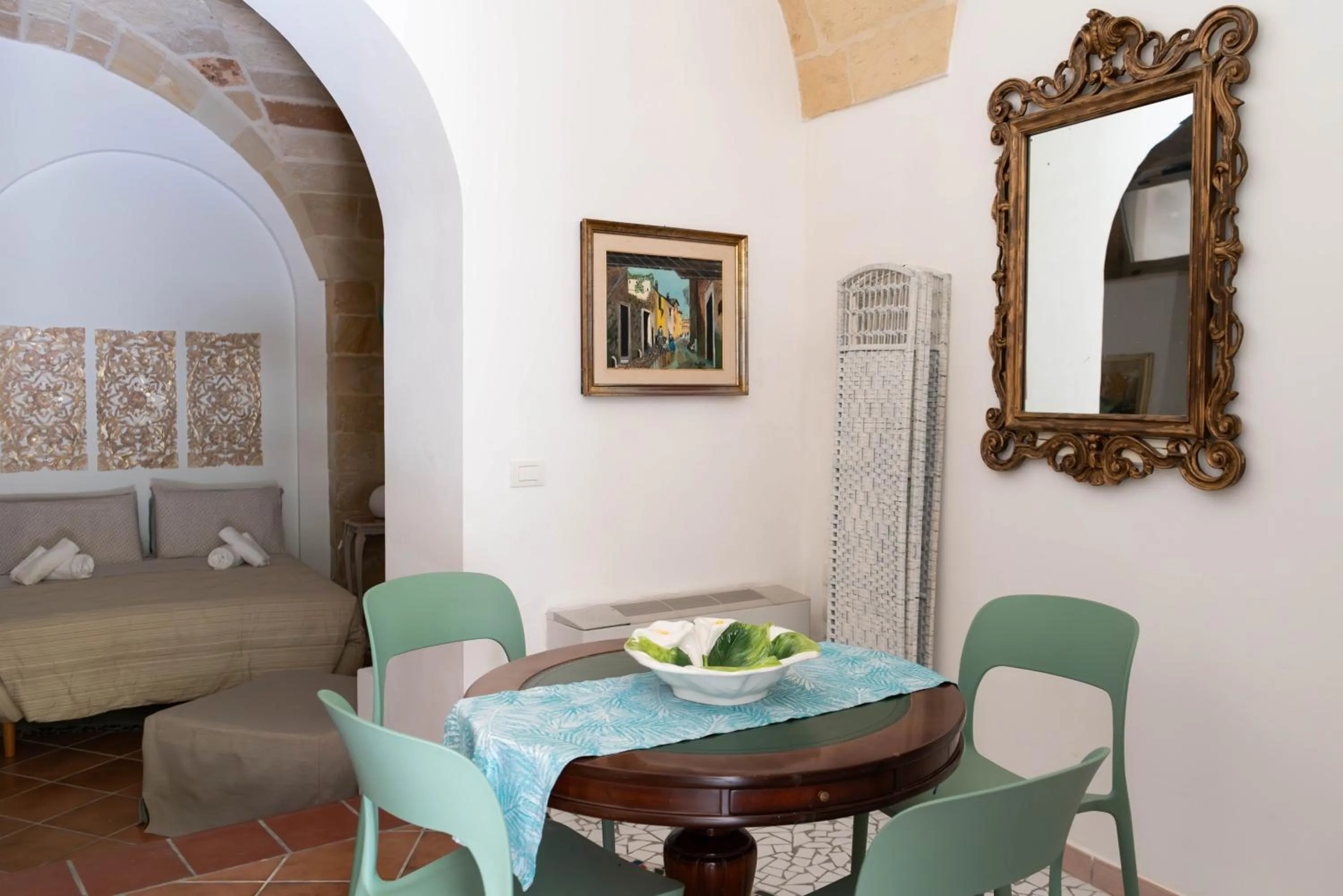 Seating area in B&B Corte dei Memoli di Margiotta Giuseppina