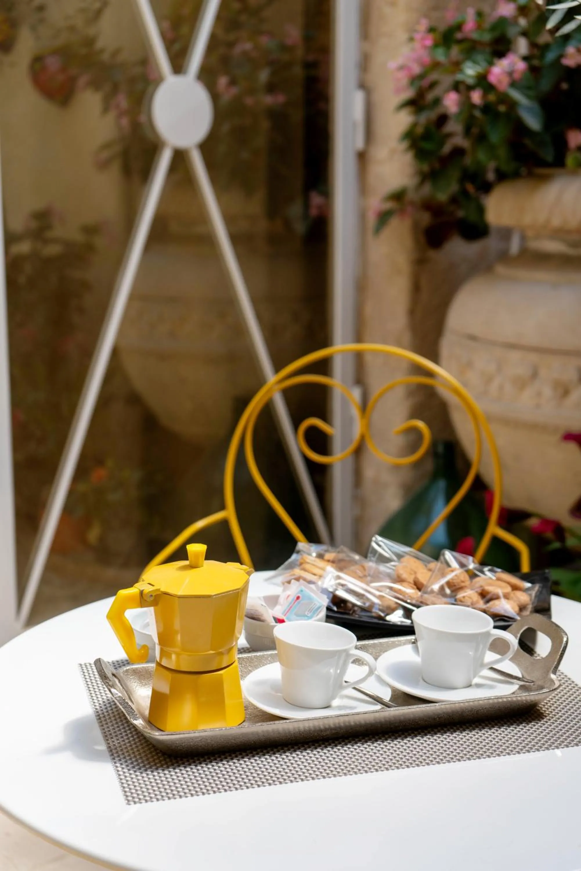 Food and drinks in B&B Corte dei Memoli di Margiotta Giuseppina