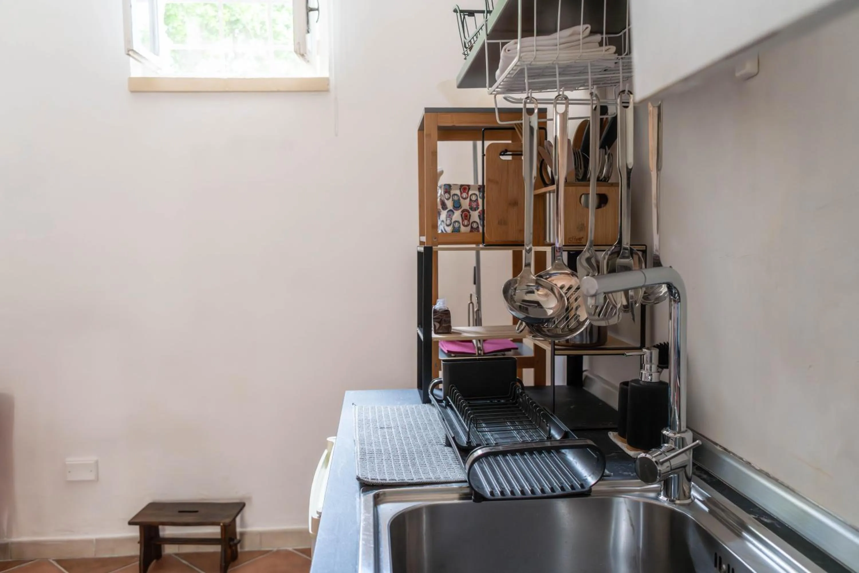 Kitchen or kitchenette in B&B Corte dei Memoli di Margiotta Giuseppina