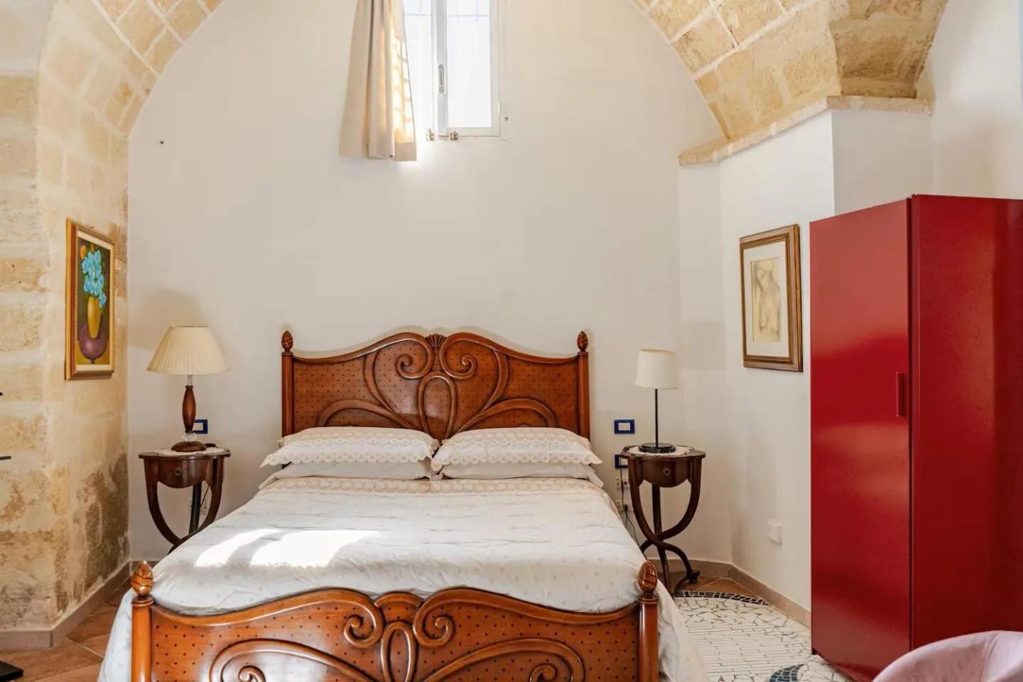 Bed in B&B Corte dei Memoli di Margiotta Giuseppina