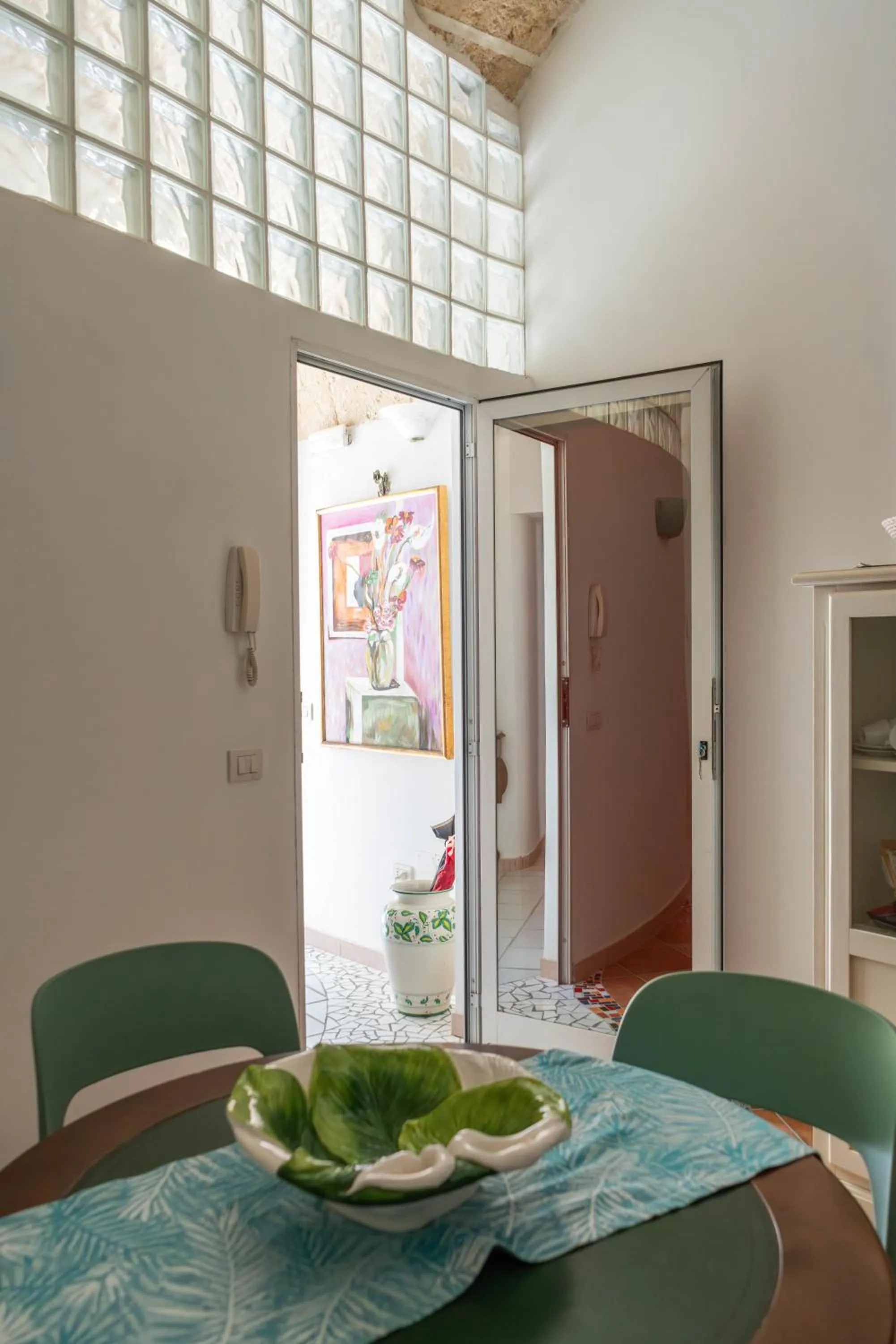 Seating area in B&B Corte dei Memoli di Margiotta Giuseppina