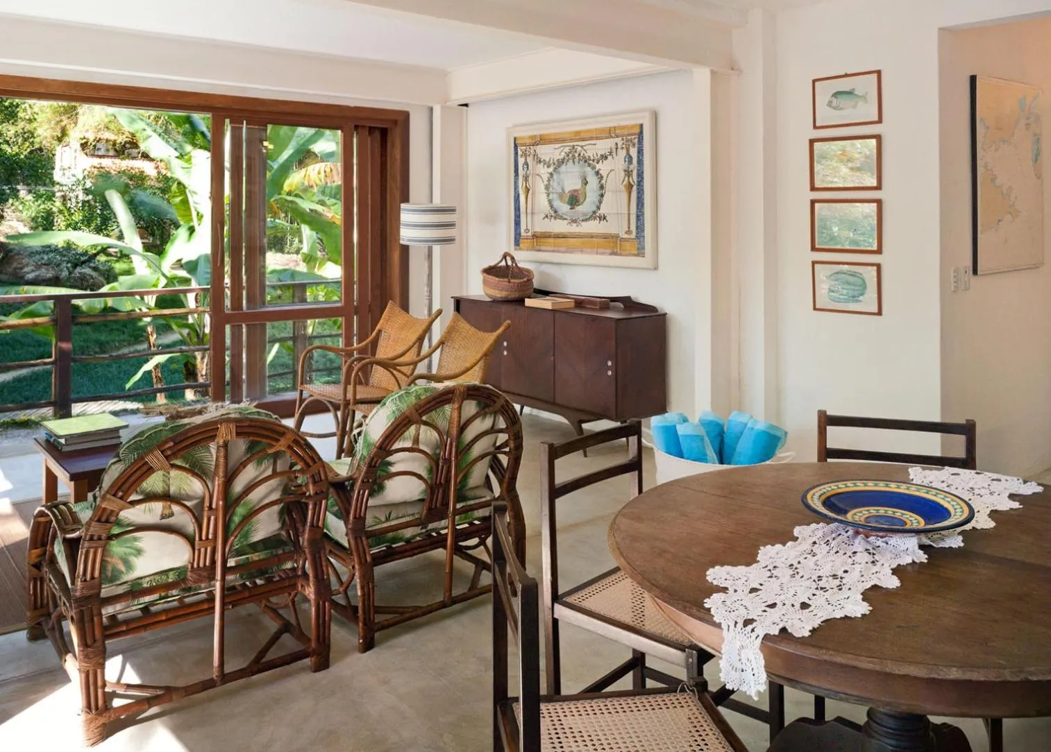 Living room in O Sitio - Ilha Grande
