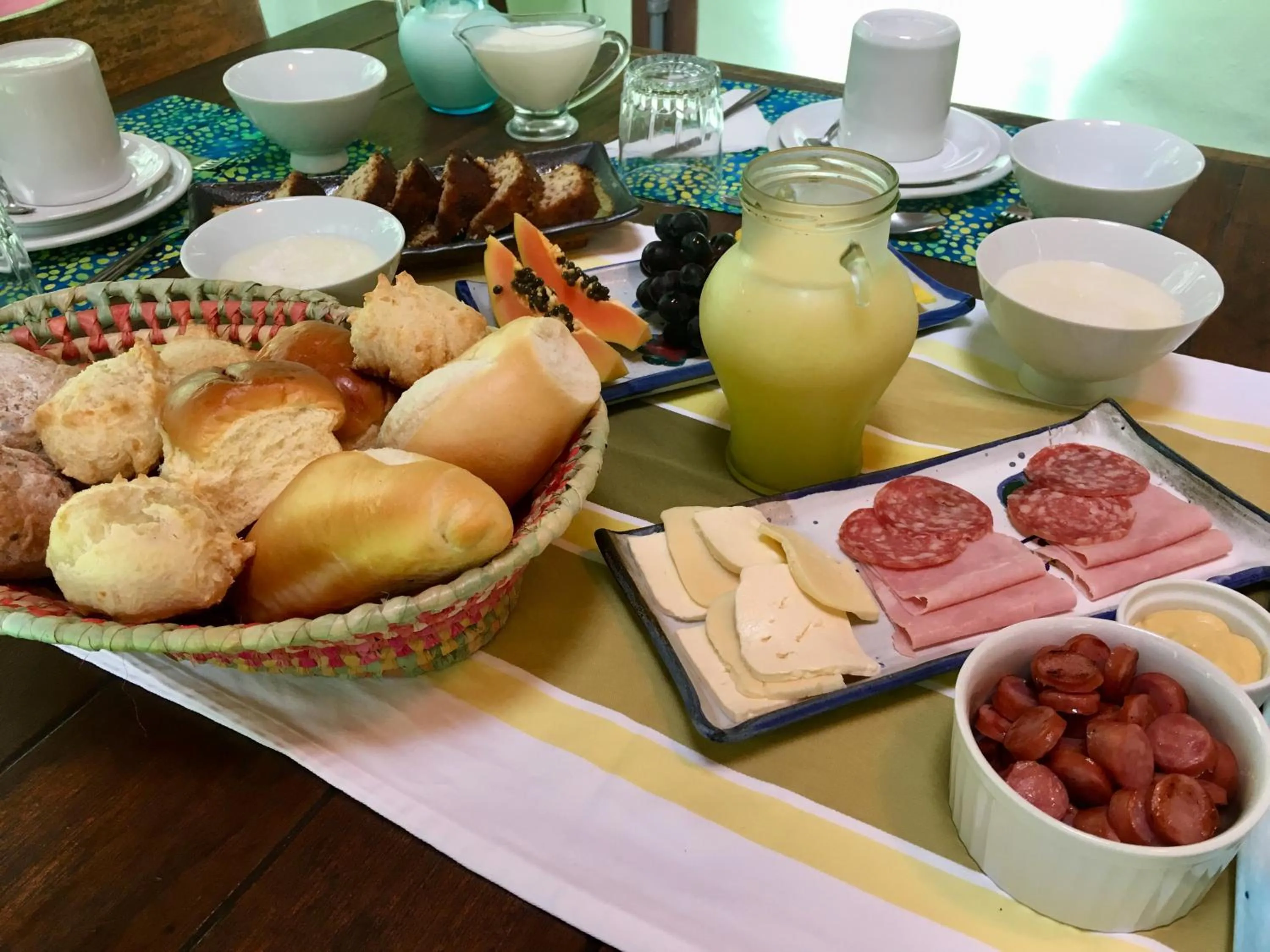 Breakfast in O Sitio - Ilha Grande