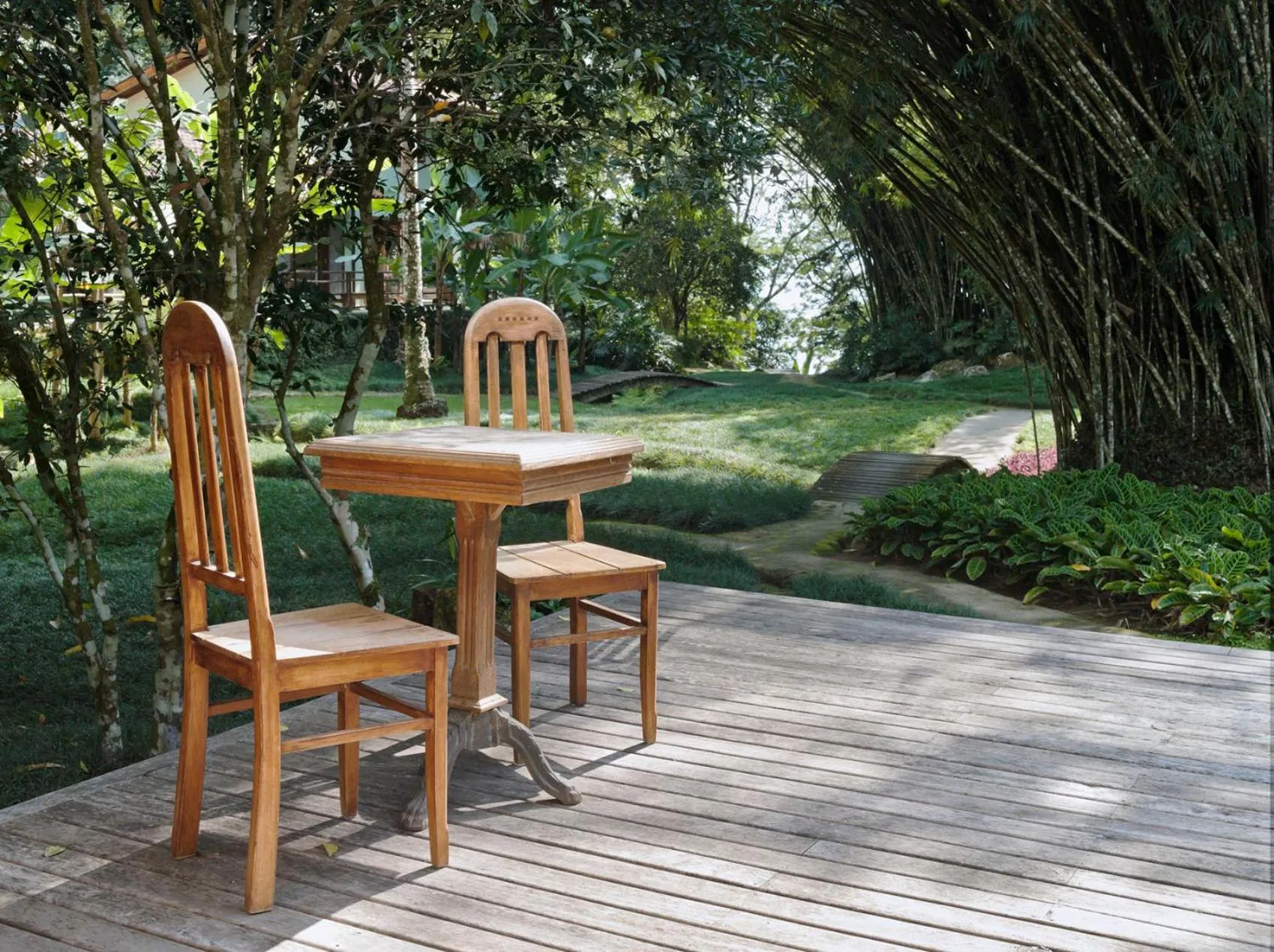 Garden in O Sitio - Ilha Grande