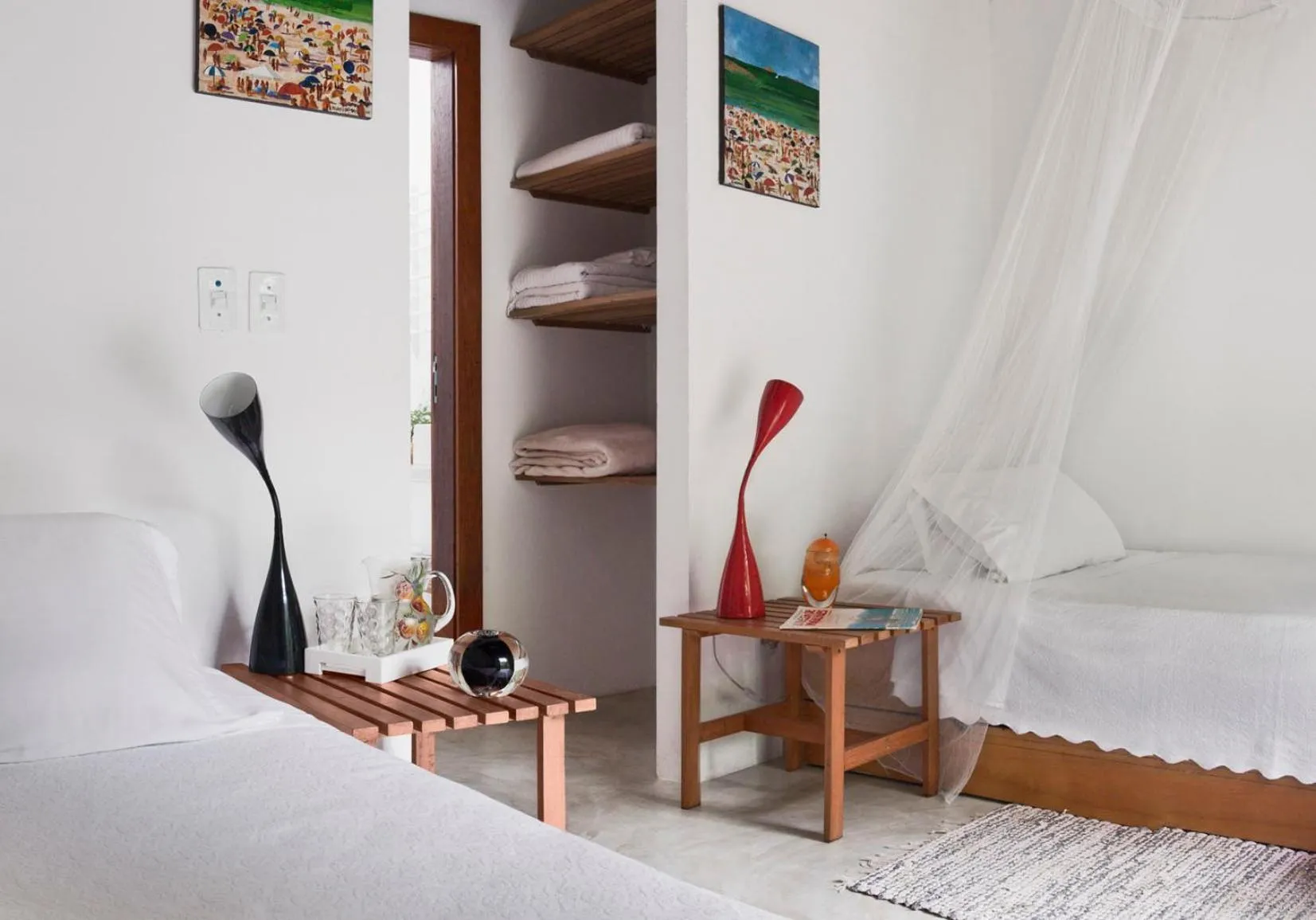 Bed in O Sitio - Ilha Grande