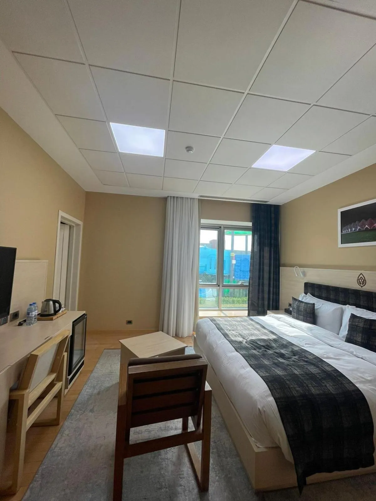 Communal lounge/ TV room, Bed in Badam d'Art Boutique Hotel