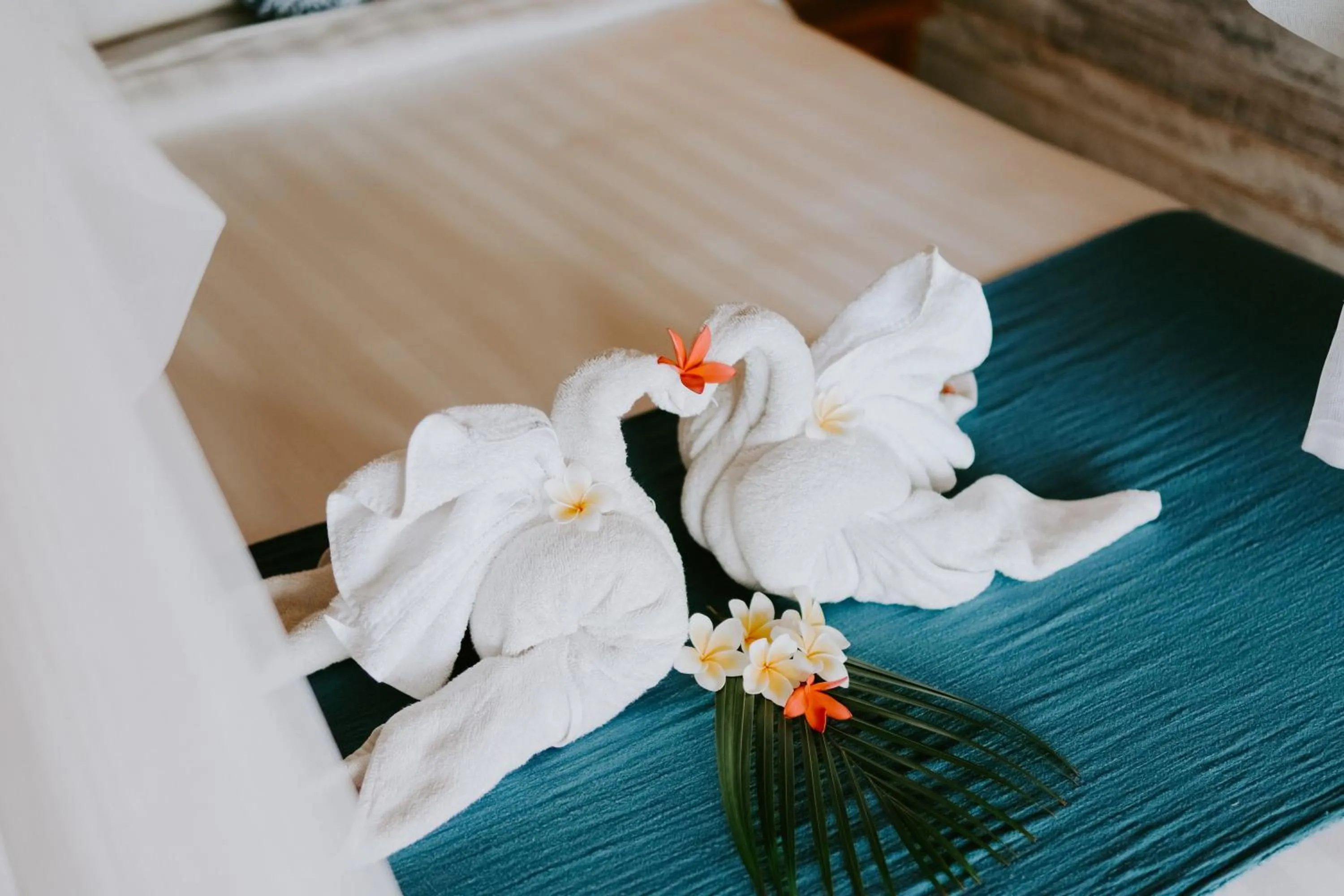 towels in Lanussa Hill Villa