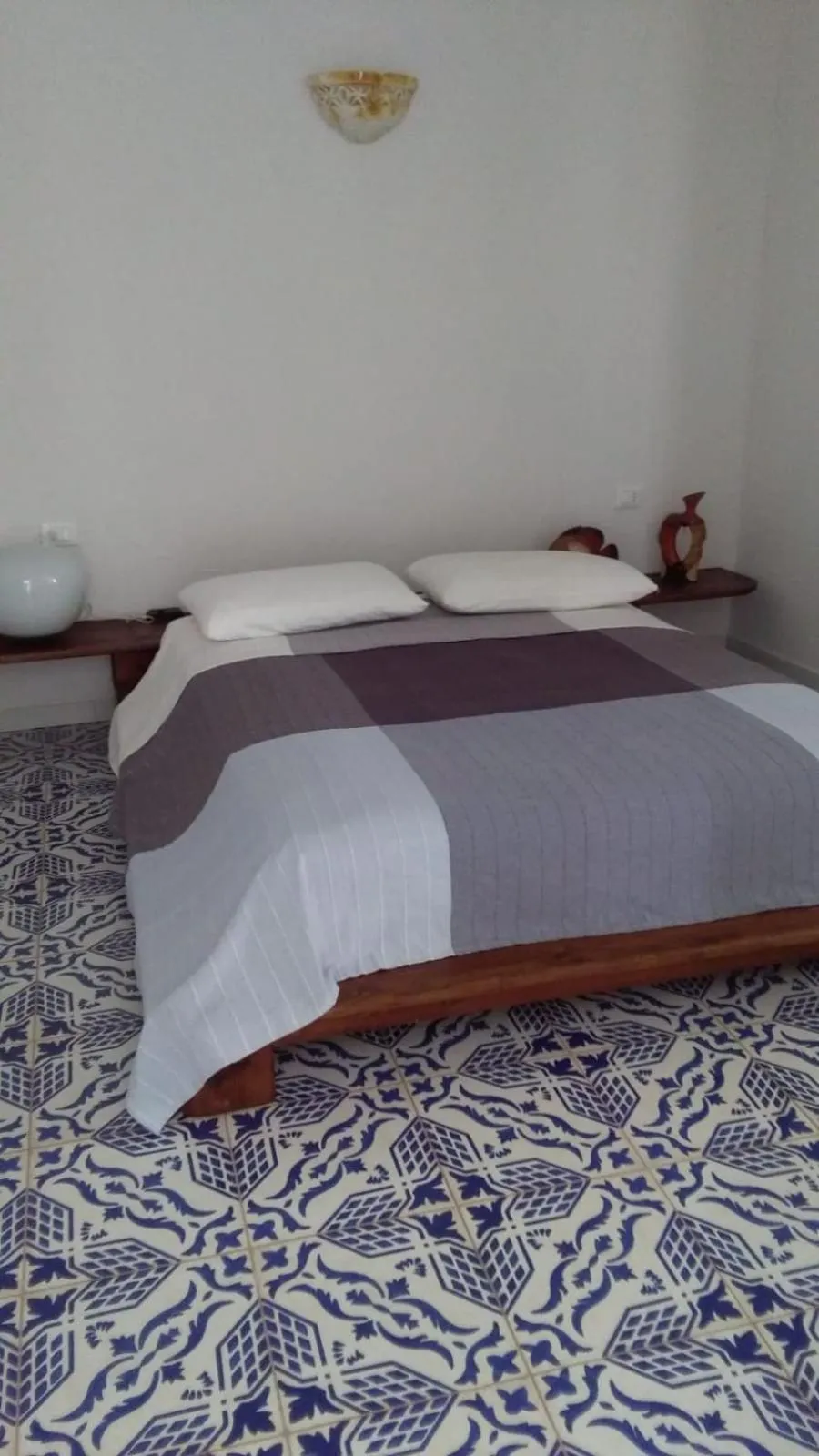 Bed in Blue Bab B&B