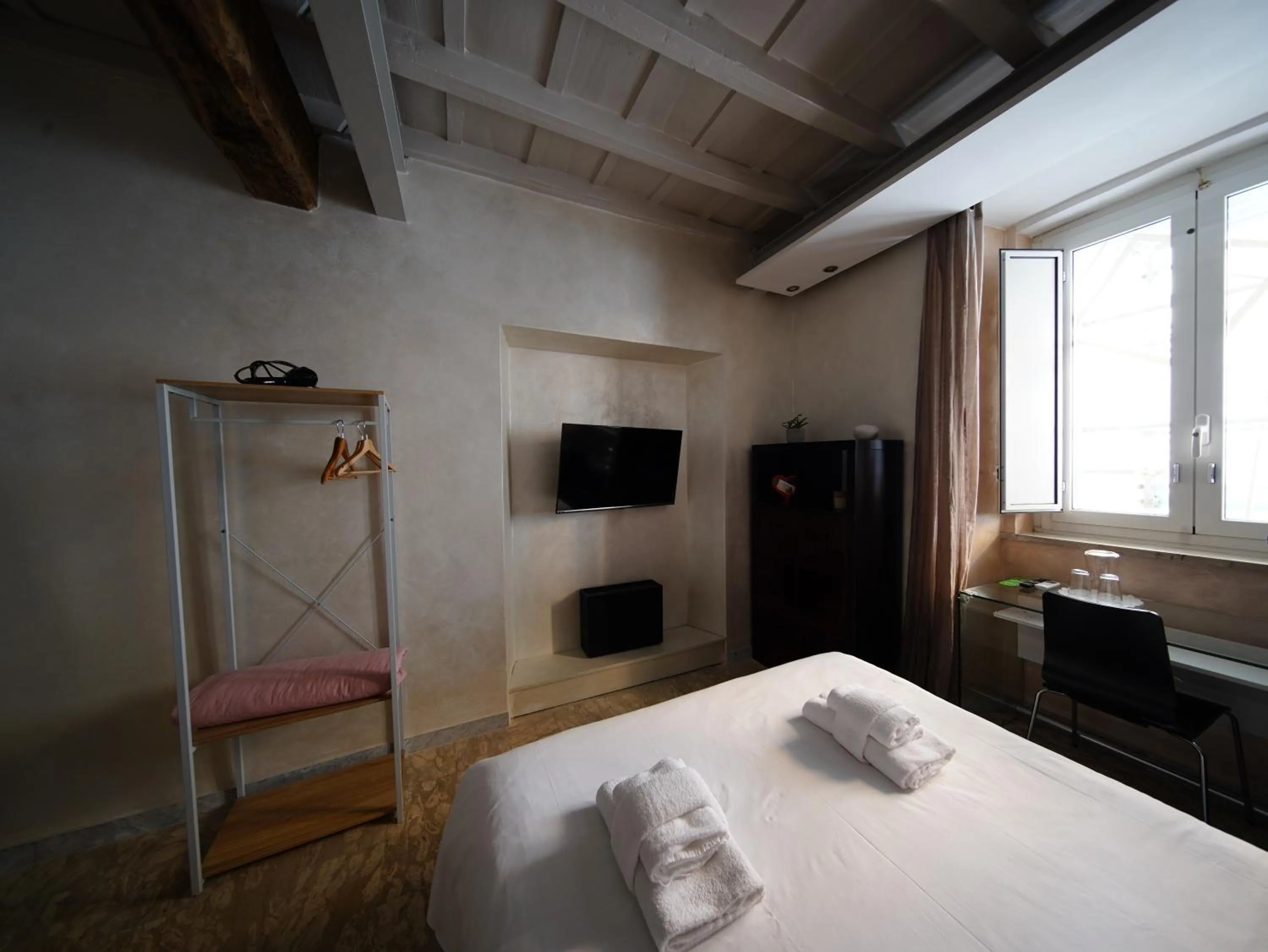 Bed in Nerva Accommodation