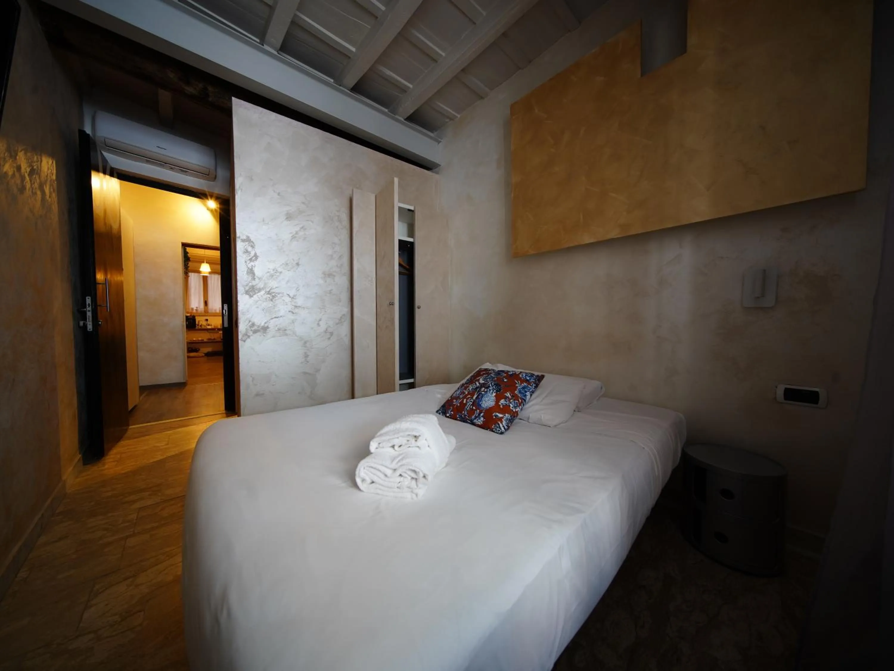 Bed in Nerva Accommodation