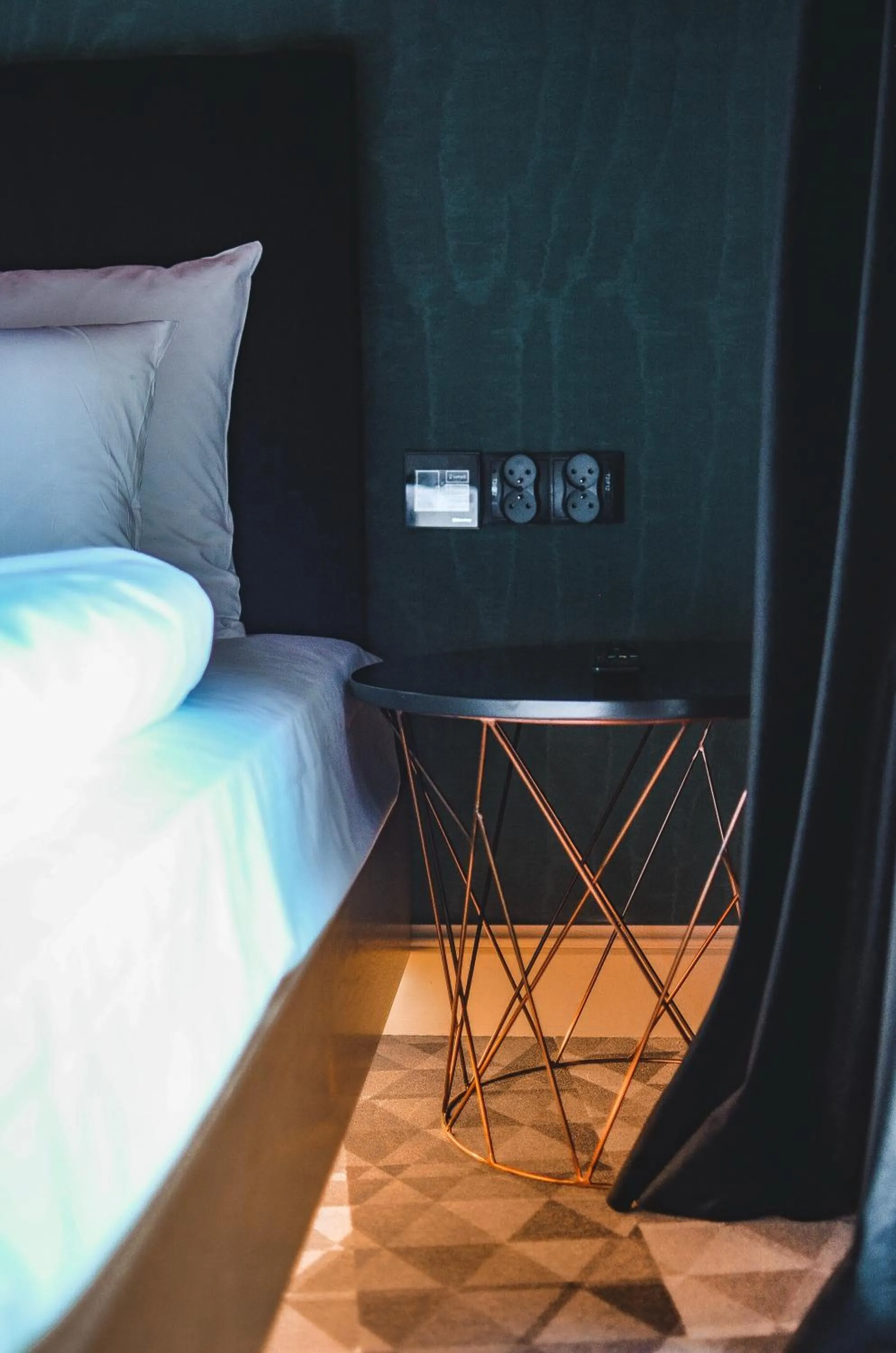 Bed in Sansara Apartments