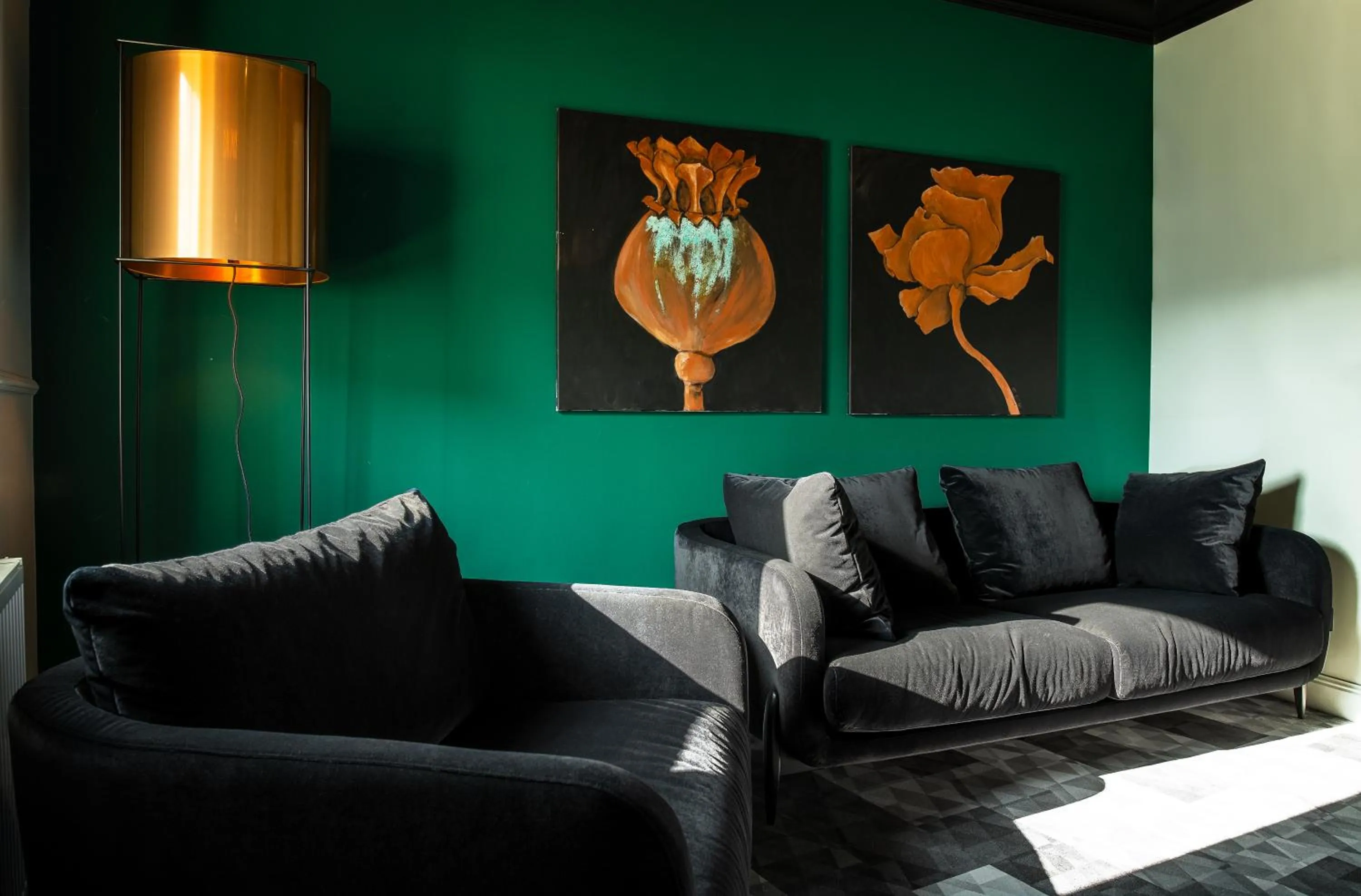 Living room in Sansara Apartments